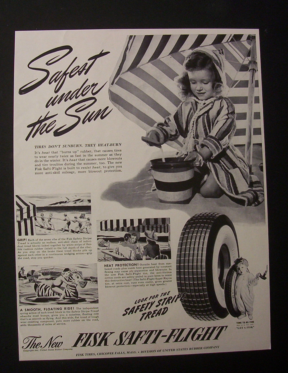 Vintage Ad: 1941 Fisk Tires