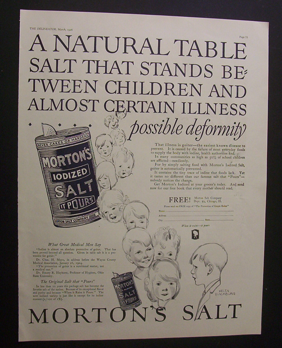 1926  Morton's  Salt