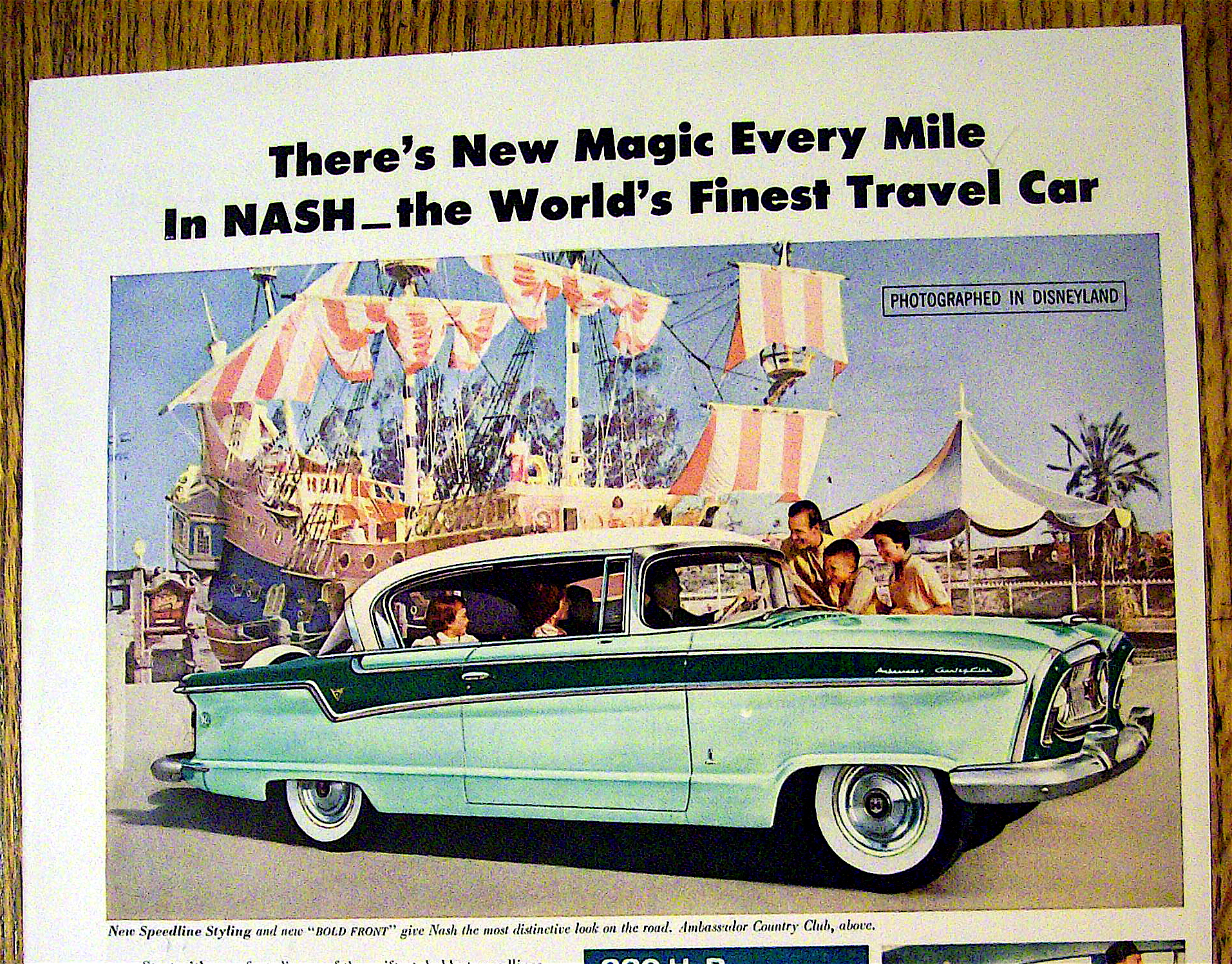 1956 Nash Ambassador Country Club with Disneyland