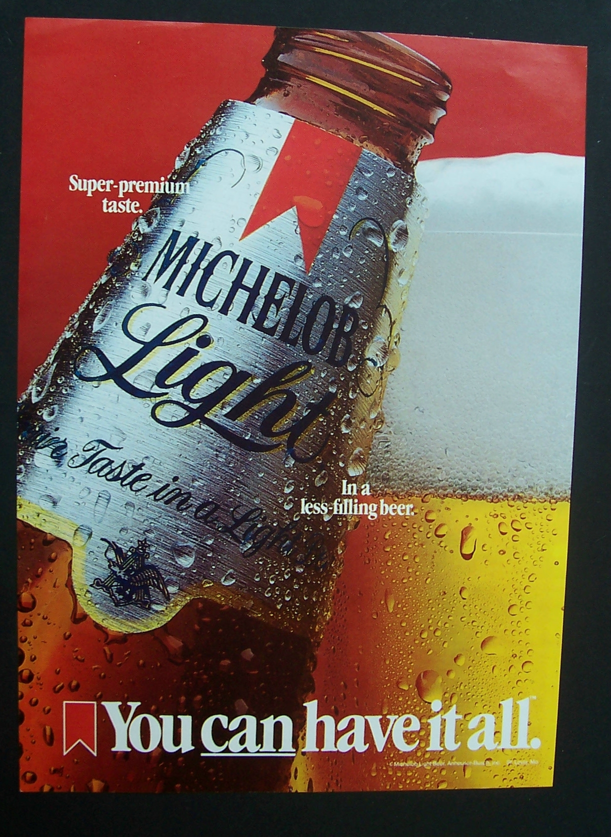 1985  Michelob  Light  Beer