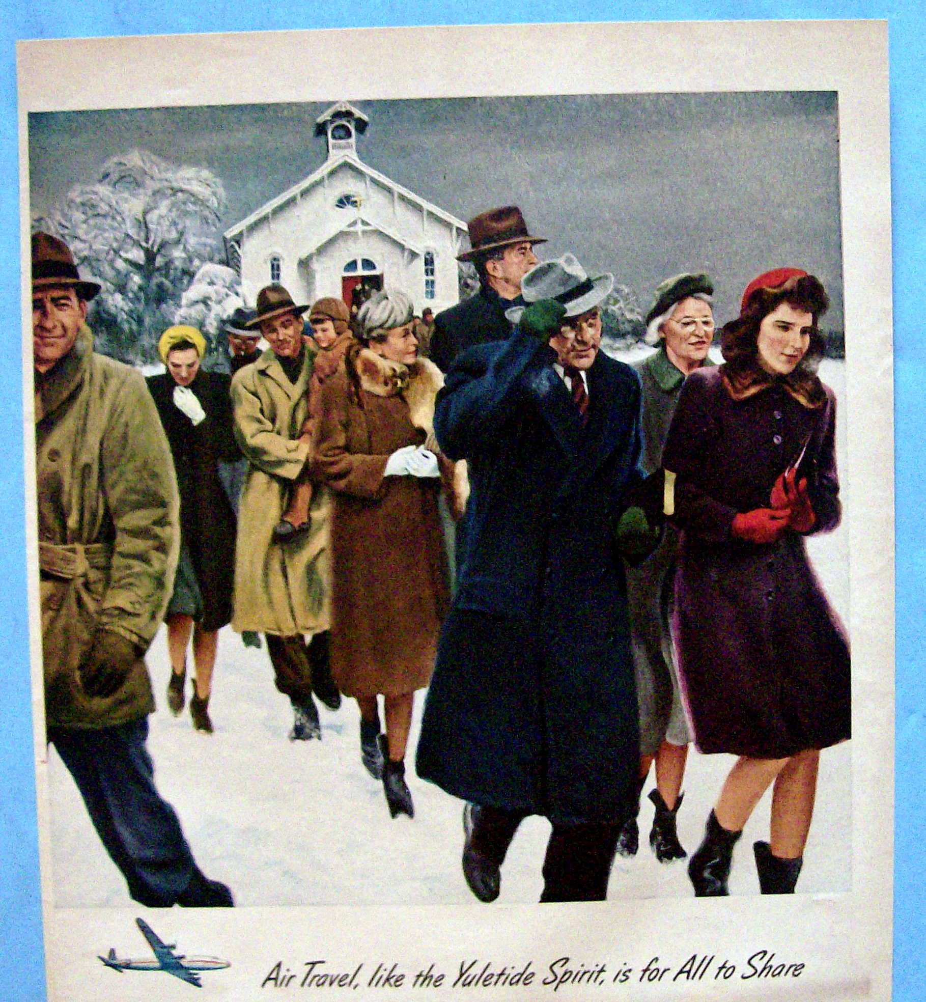 Vintage Ad: 1946 American Airlines