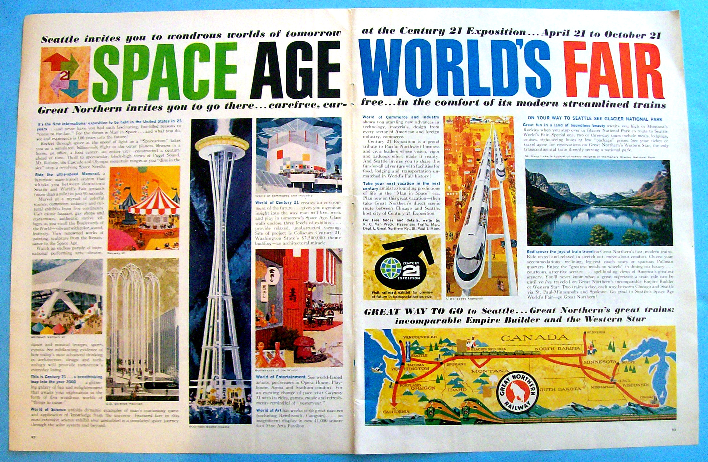 Vintage Ad: 1962 Seattle's Space Age World's Fair