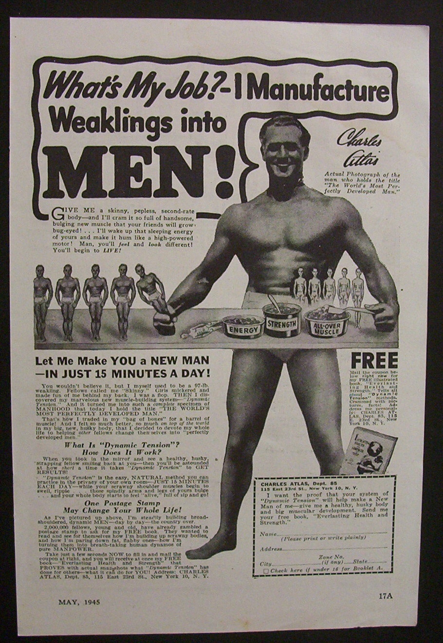 1945  Charles  Atlas