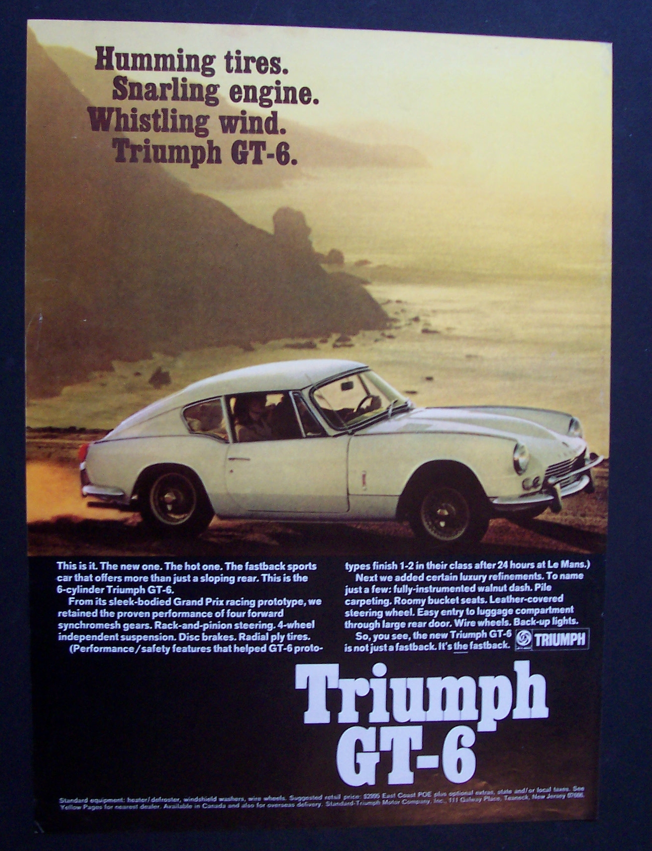 Vintage Ad: 1967 Triumph GT-6