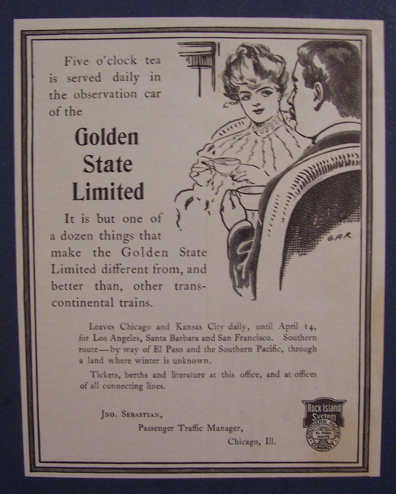 1904  Golden  State  Limited