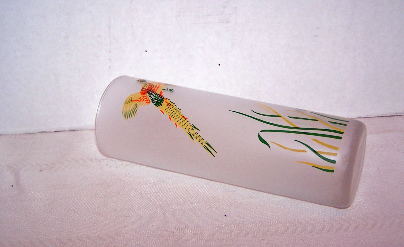 Game Bird Frosted Glass