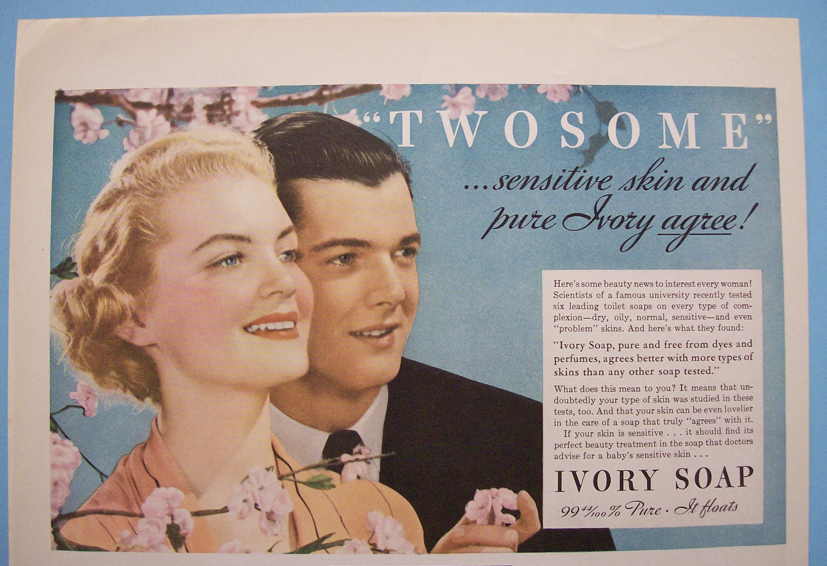 Vintage Ad: 1937 Ivory Soap