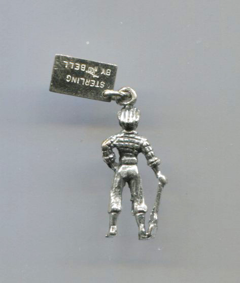 Sterling Charm Of Lumber Jack W/Ax By Bell
