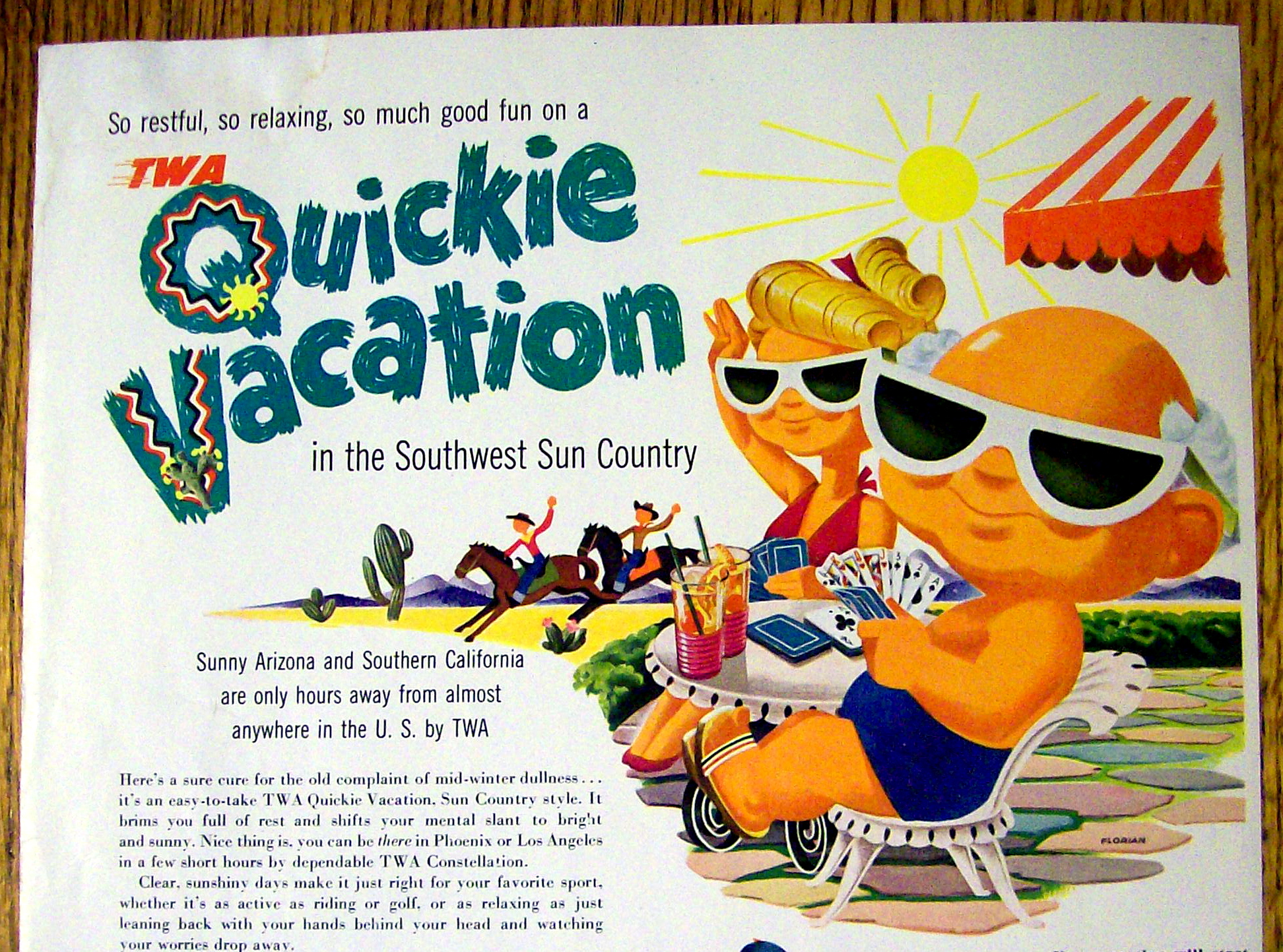 1950 Trans World Airlines (TWA) with Sun Country