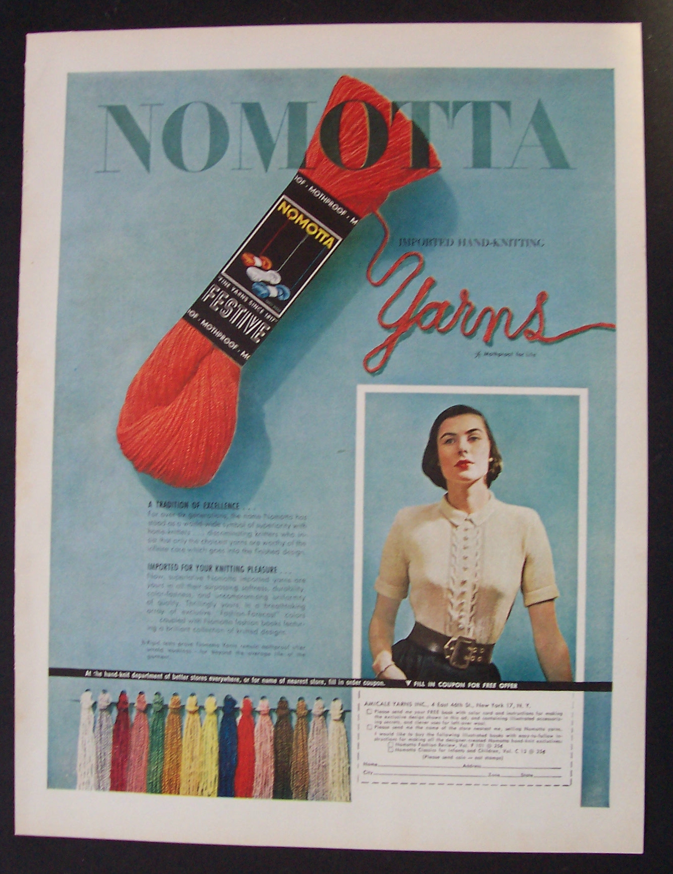 1950  Nomotta  Yarns