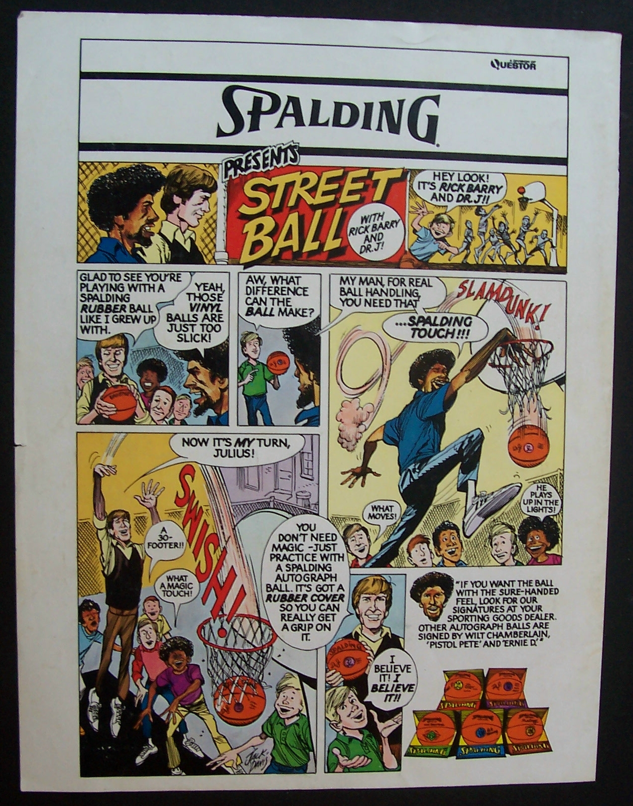 1977  Spalding  Balls