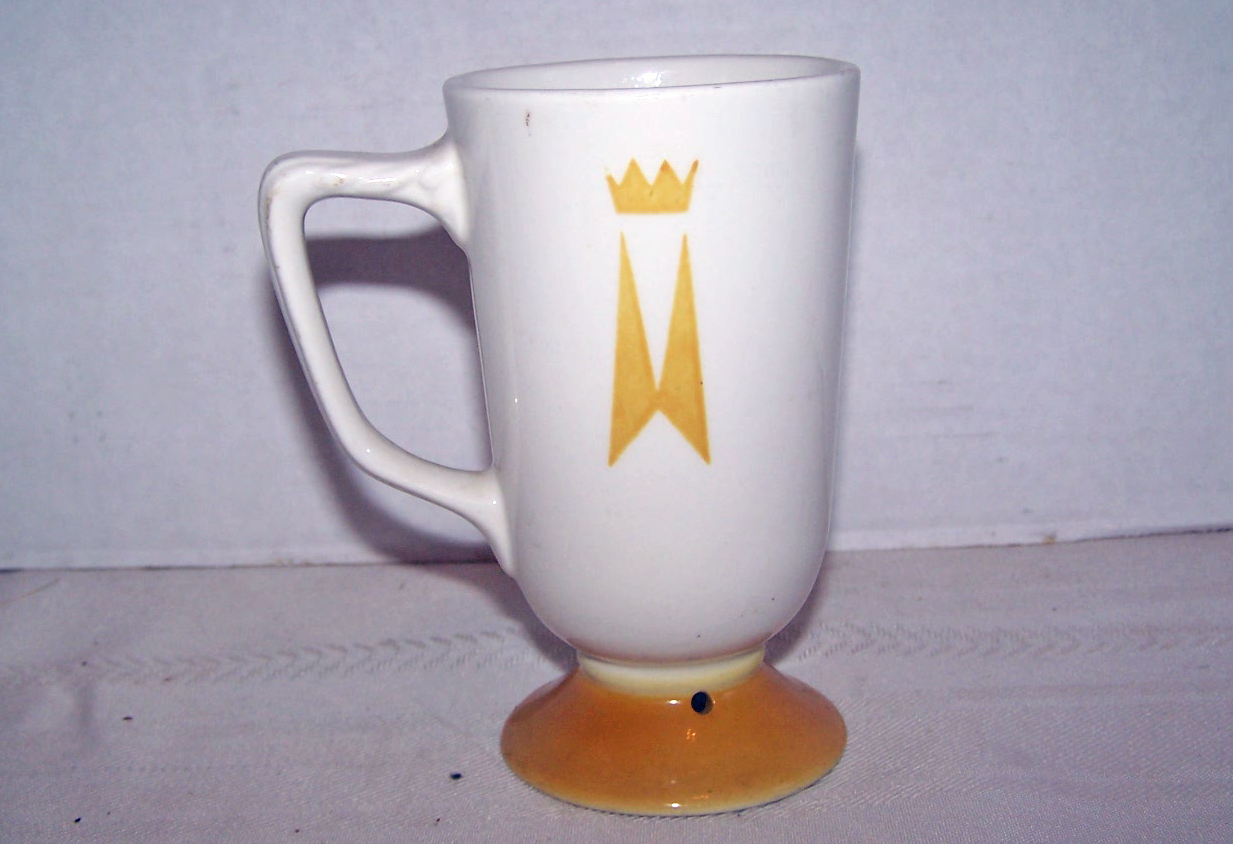 Homer Laughlin Irish Coffee Pedestal Cup