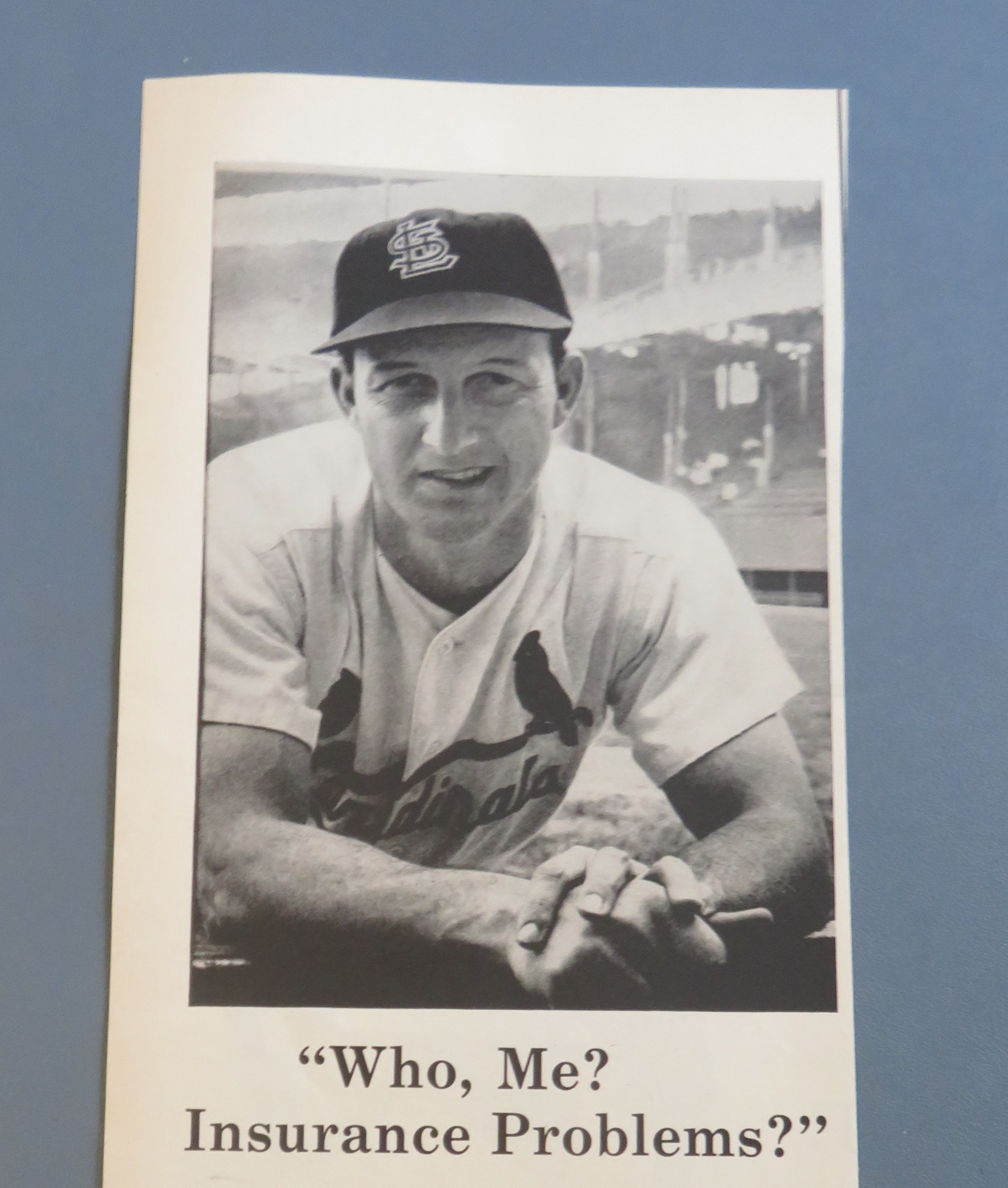 1960 National Association Of Insurance w/Stan Musial