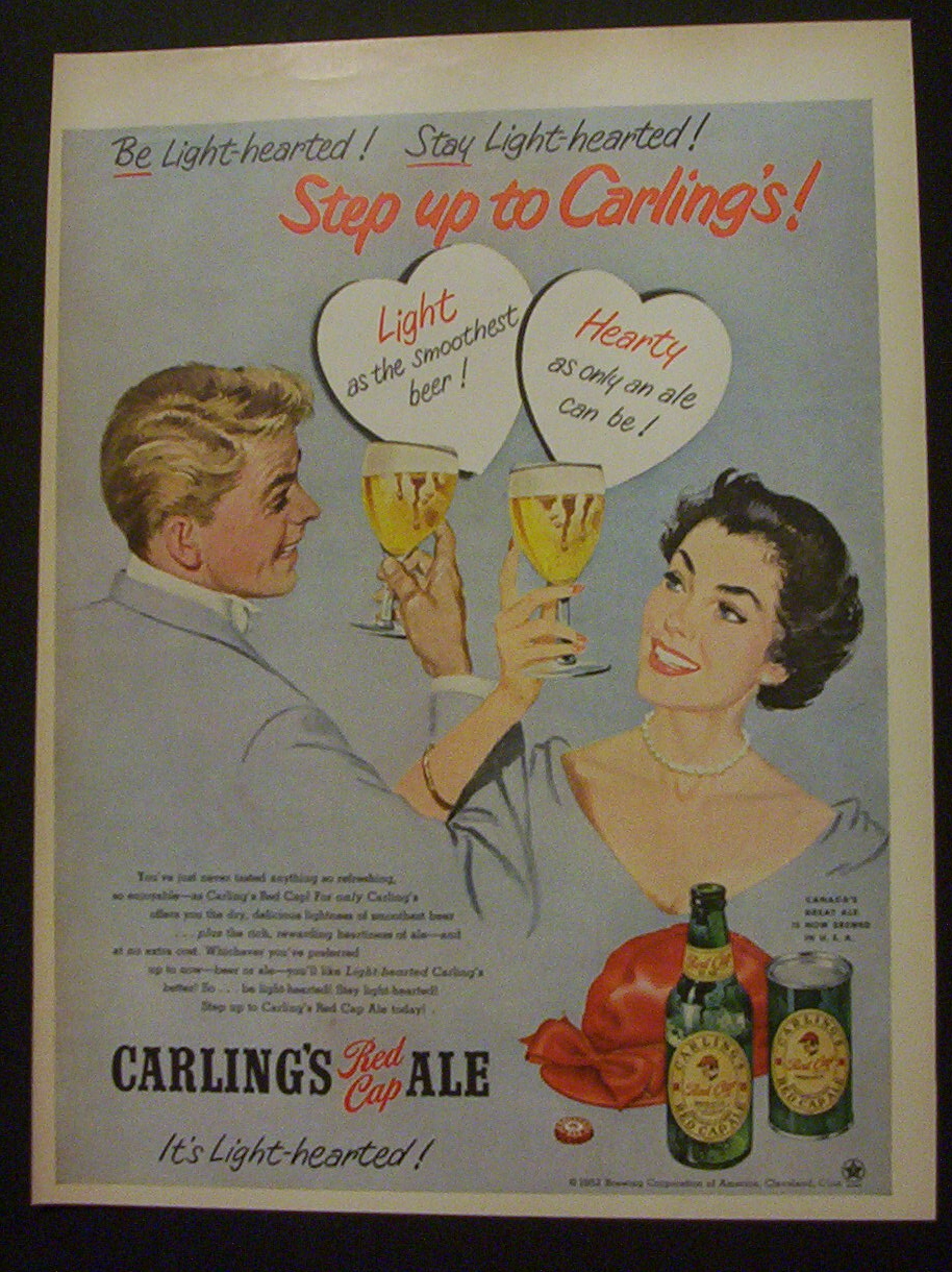 1952  Carling's  Red  Cap  Ale