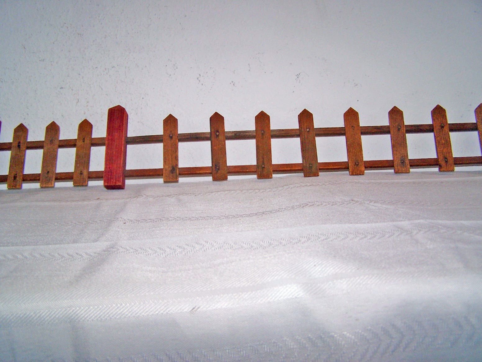 Wooden Christmas Fence