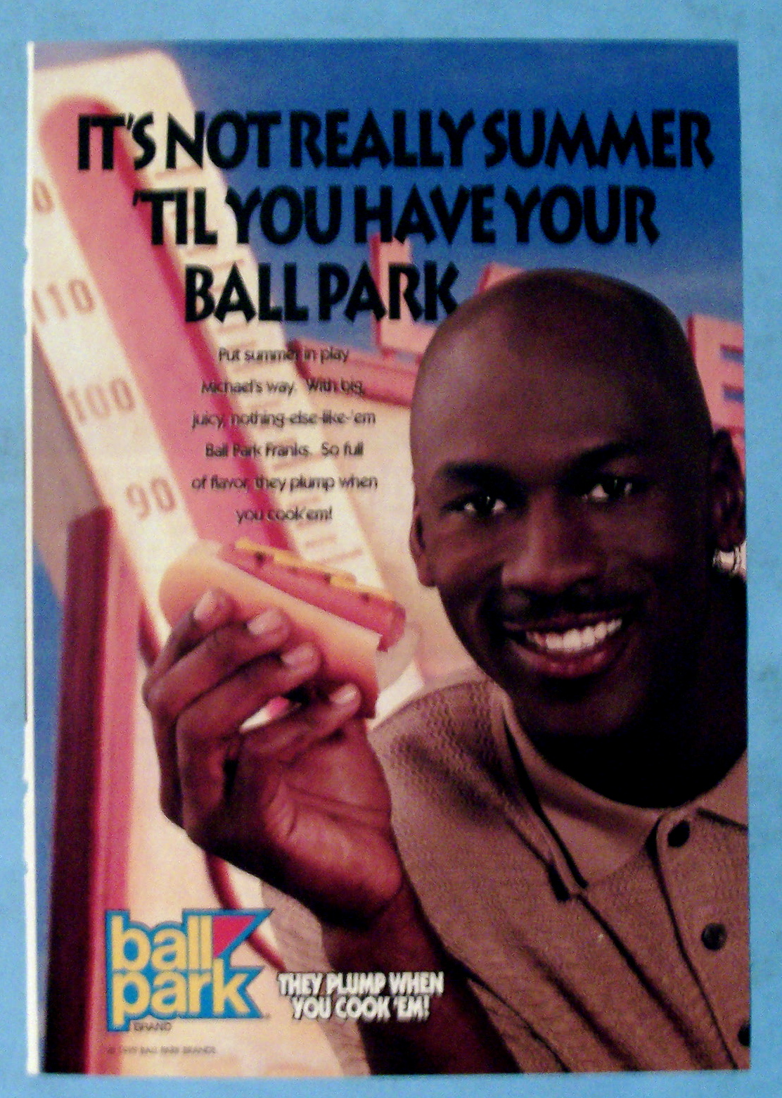1999 Ball Park Franks with Basketball's Michael Jordan
