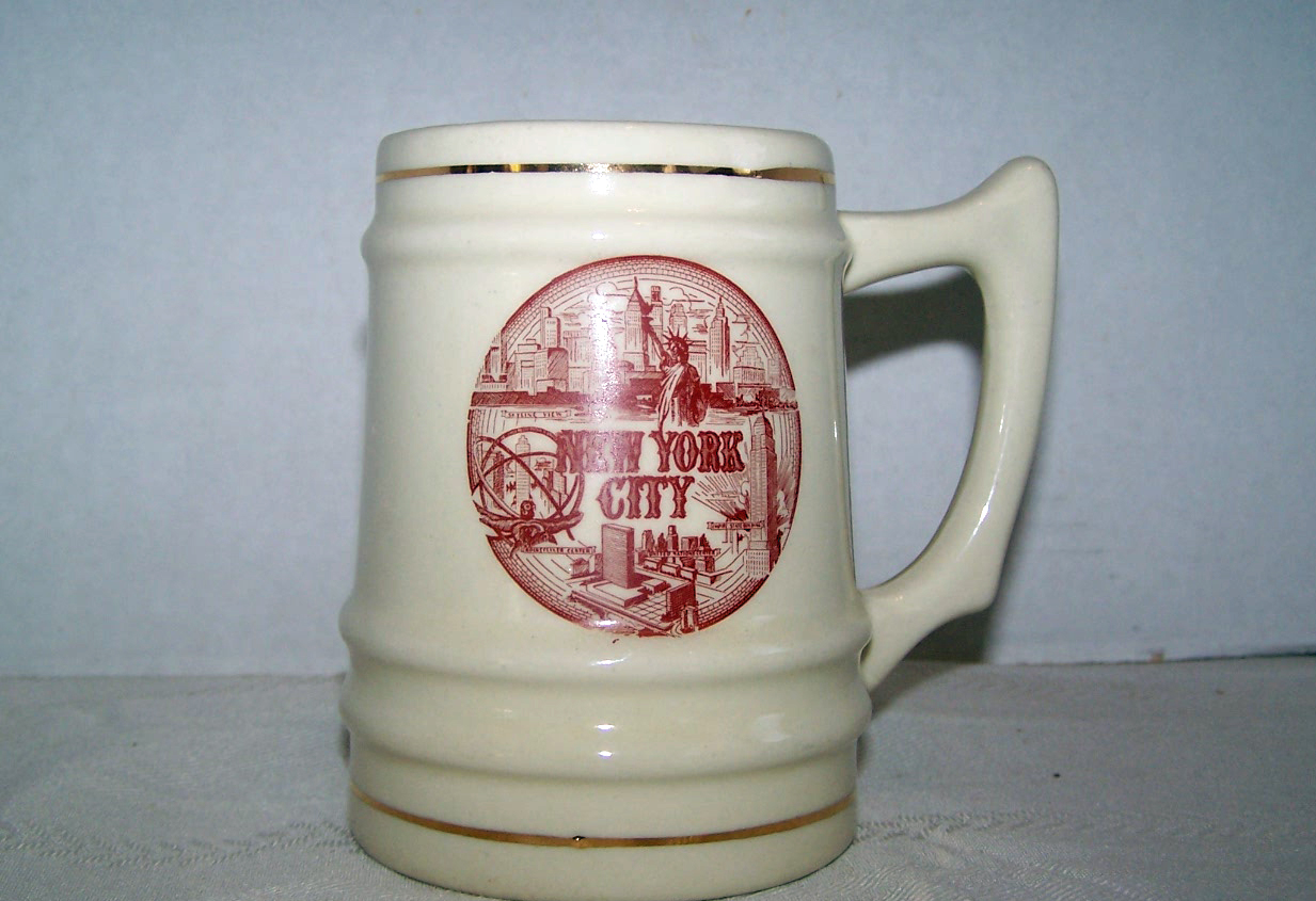 Large Tankard Mug, New York City