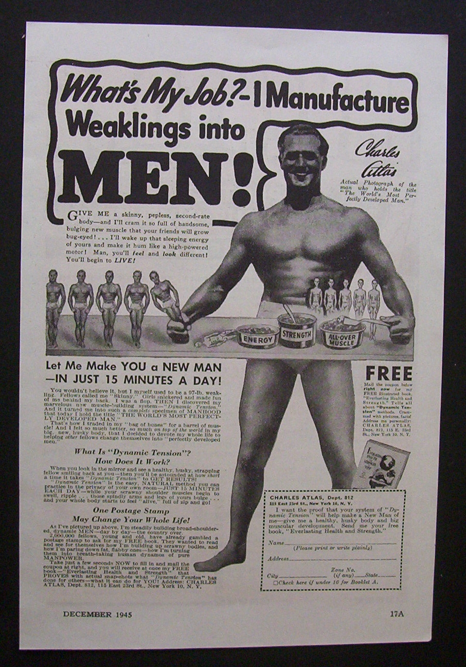 1945   Charles  Atlas