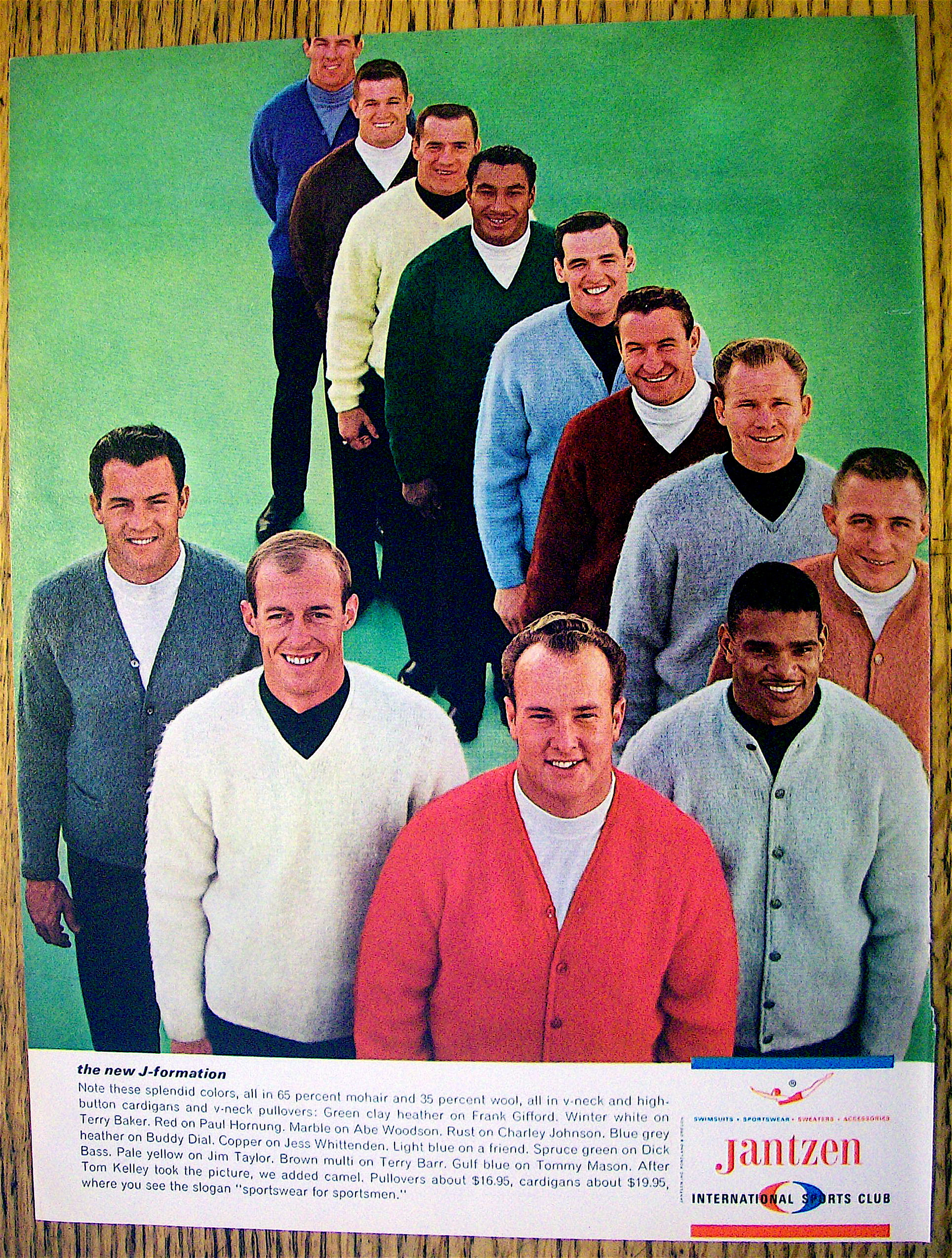 1964 Jantzen with Terry Baker, Abe Woodson & More