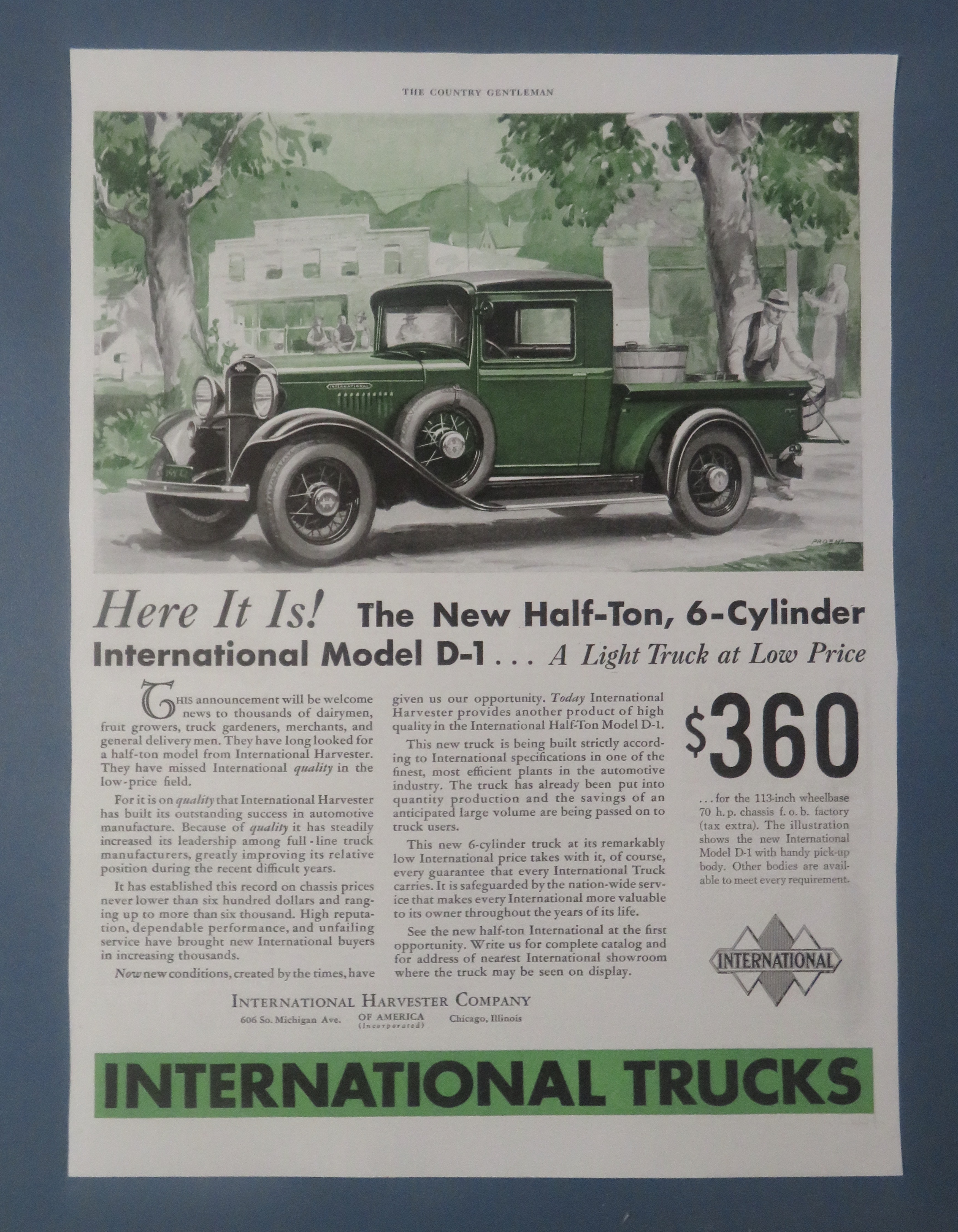 1930's International Trucks w/ the Half Ton 6 Cylinder