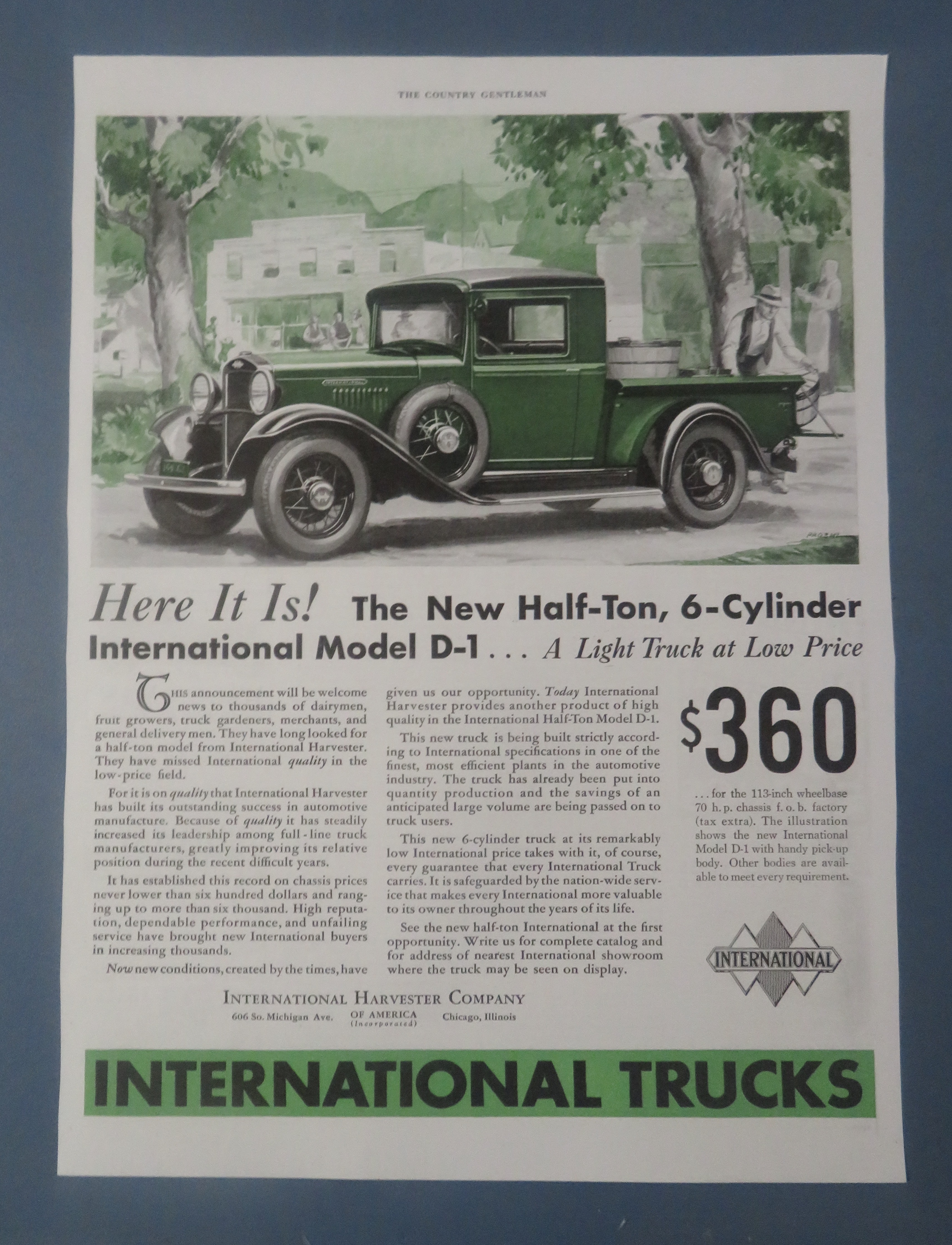 1930's International Trucks w/ the Half Ton 6 Cylinder