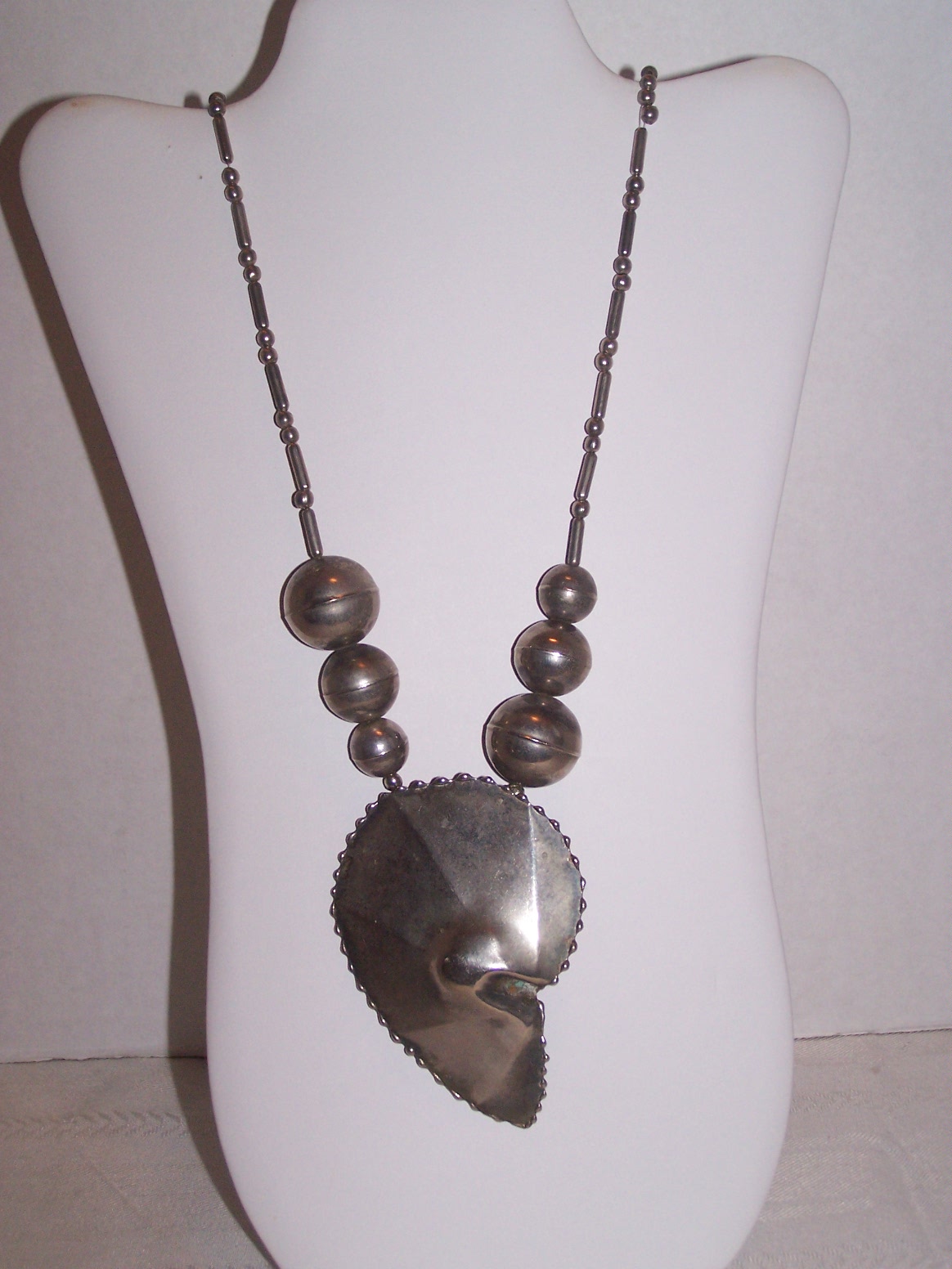 Abstract Pendant Necklace