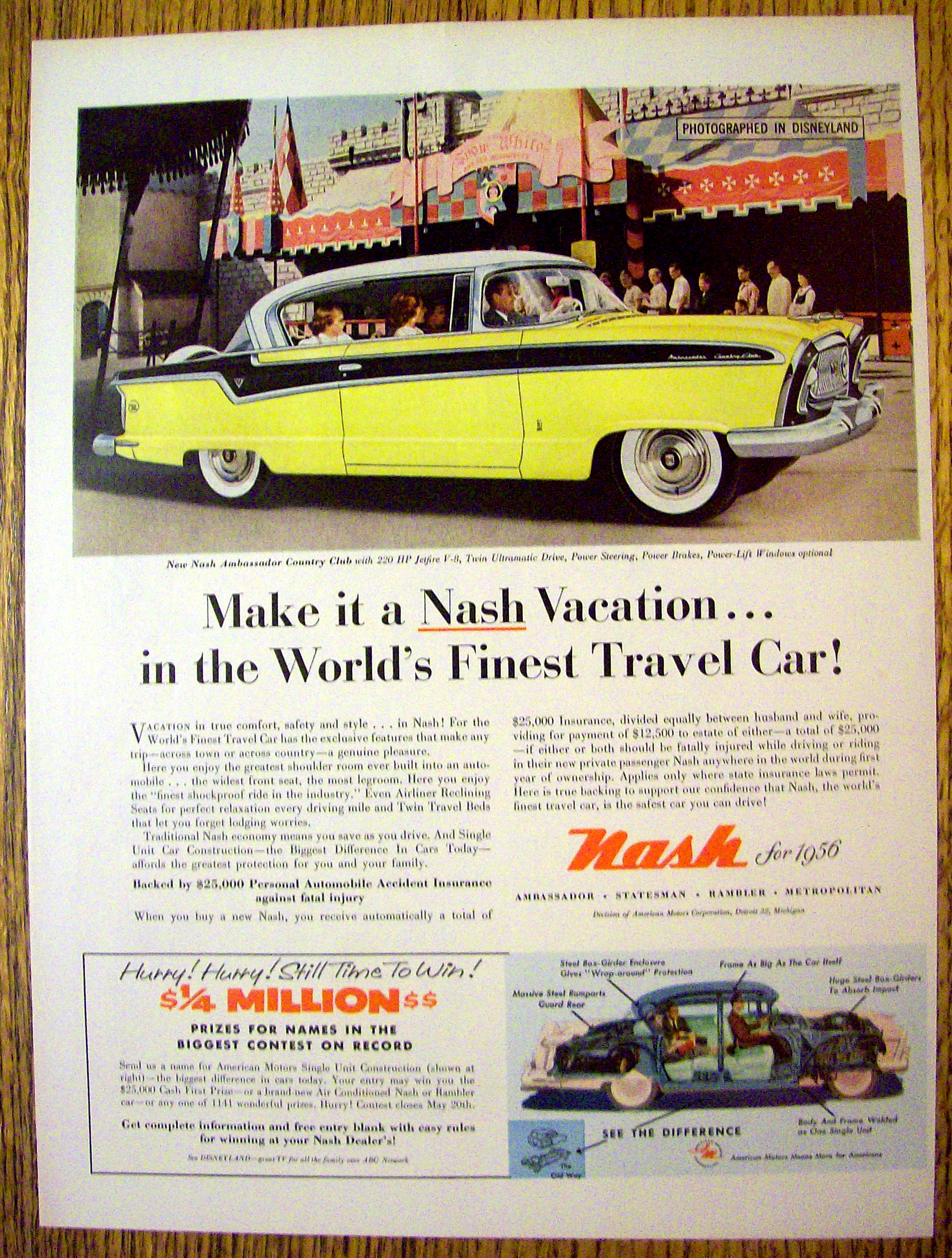 1956 Nash Ambassador Country Club in Disneyland
