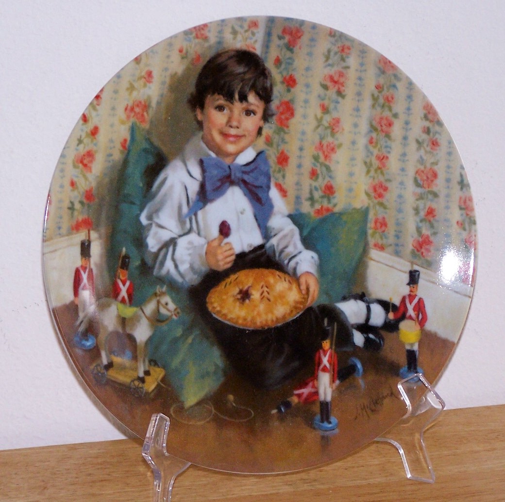 Little Jack Horner, Collector Plate
