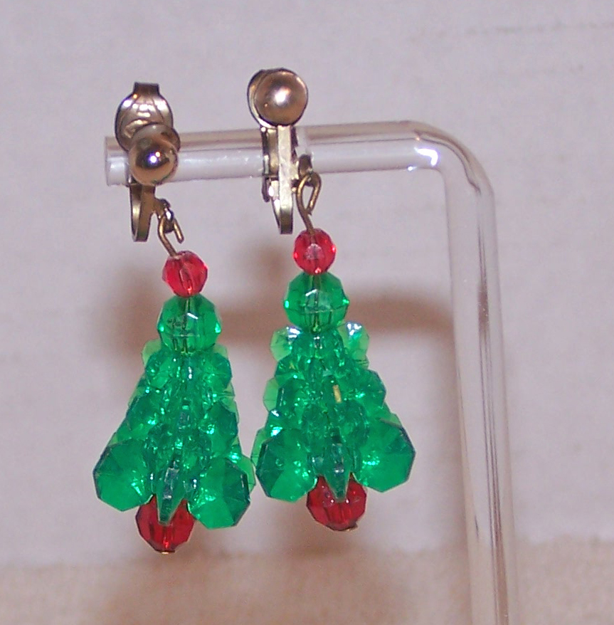 Christmas Tree Earrings