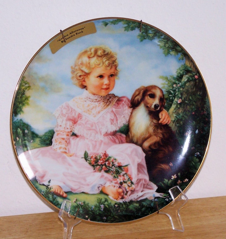 Golden Afternoons, Collector Plate