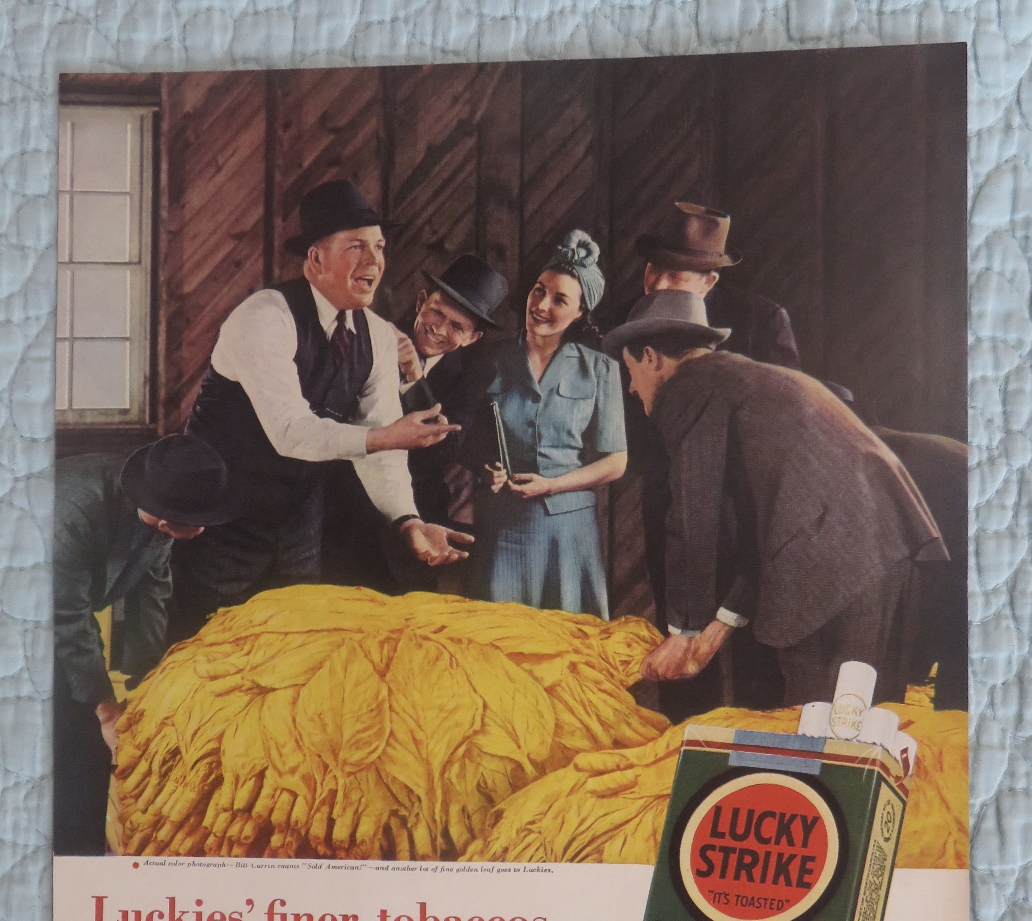 1940 Lucky Strike Cigarettes with Bill Currin