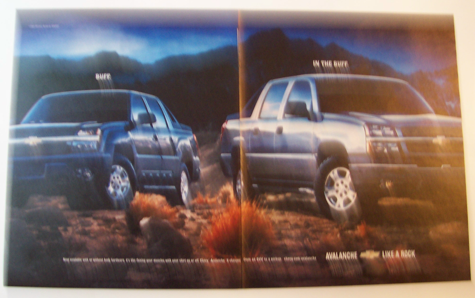 Vintage Ad: 2003  Chevrolet  Avalanche