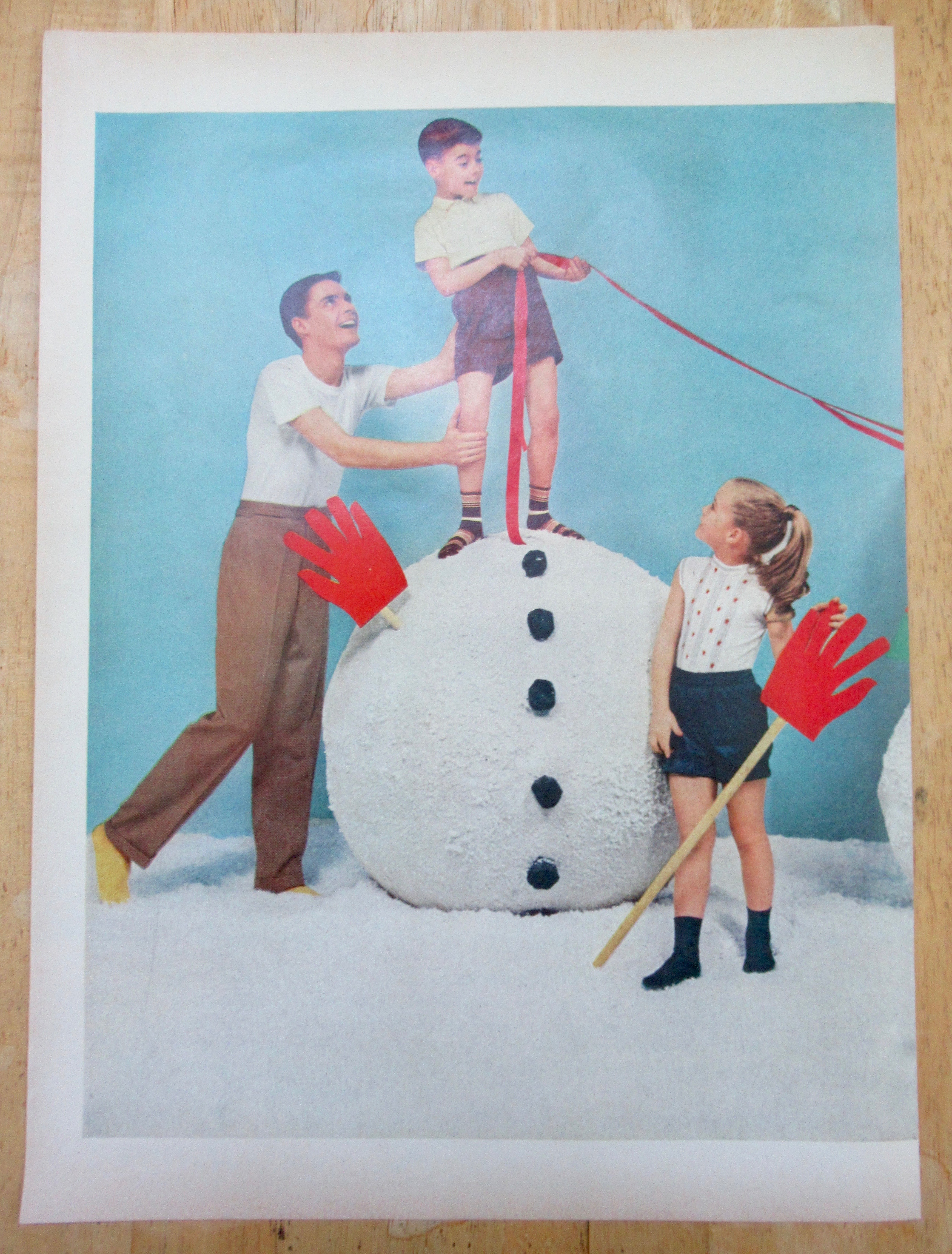1957 Durene Yarn with Christmas Cool