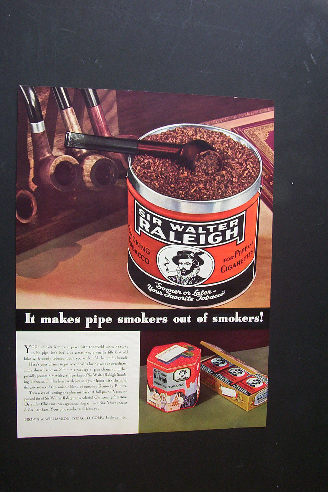 1934  Sir  Walter Raleigh Tobacco