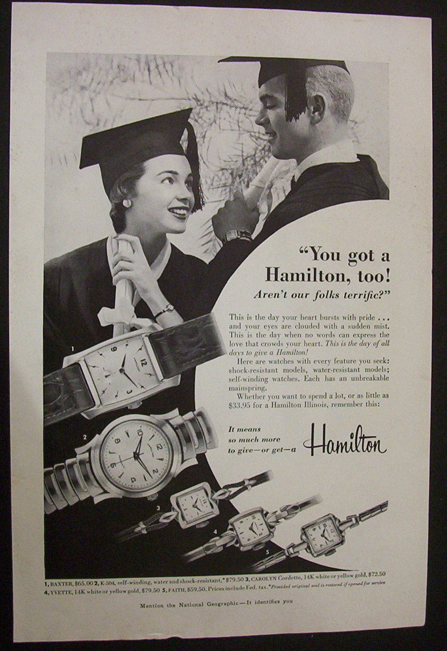 1955  Hamilton  Watches