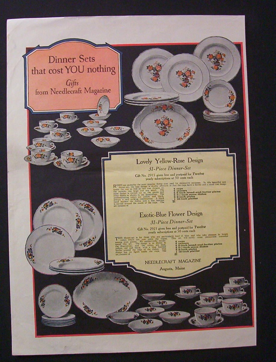 1928  Dinner  Sets