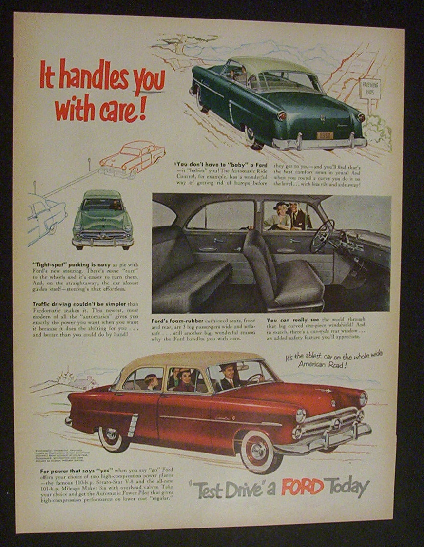 1952 Ford with Variety Of Different Fords