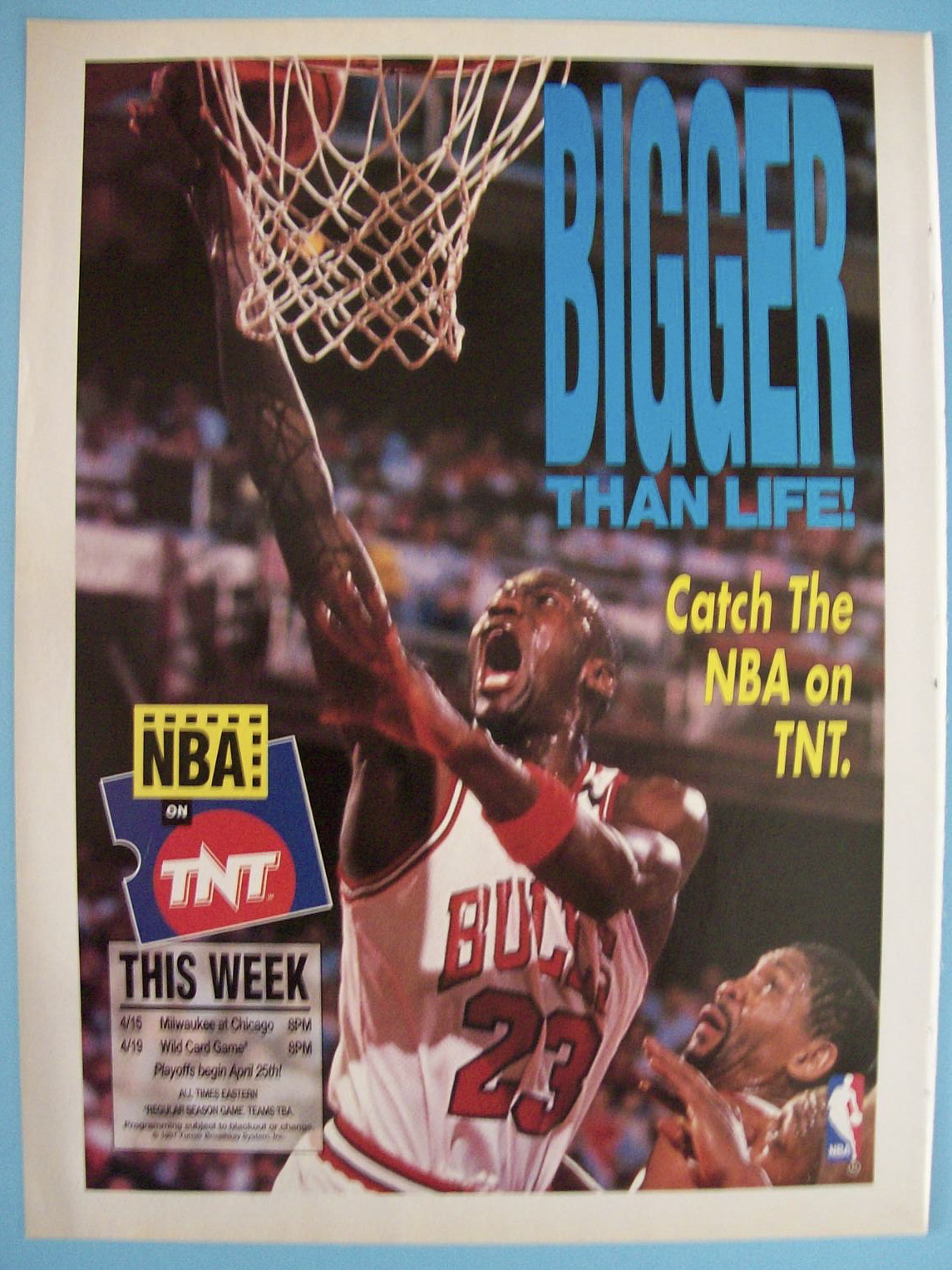 1991 NBA On TNT with Basketball's Great Michael Jordan