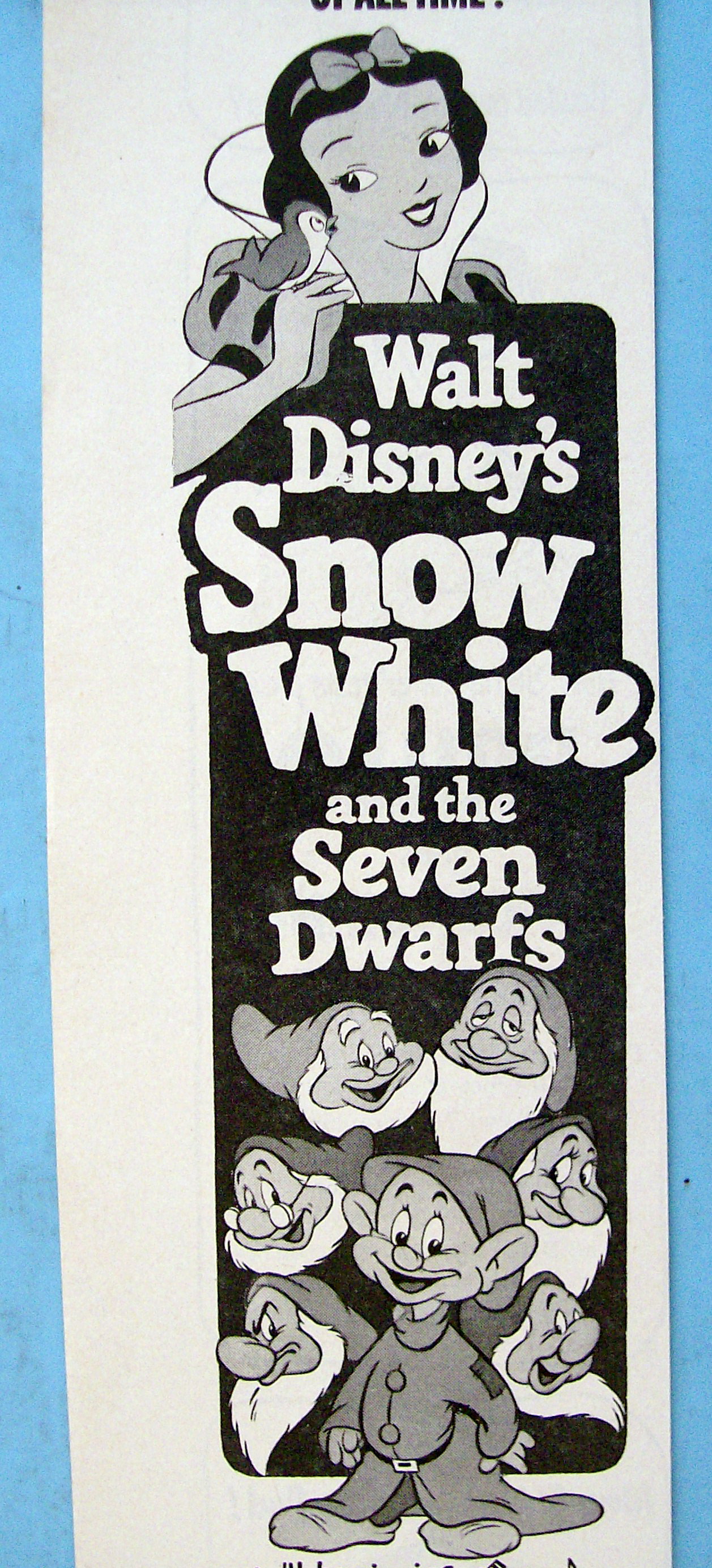Vintage Ad: 1952 Snow White & The Seven Dwarfs