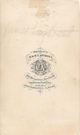 CDV, General James Longstreet