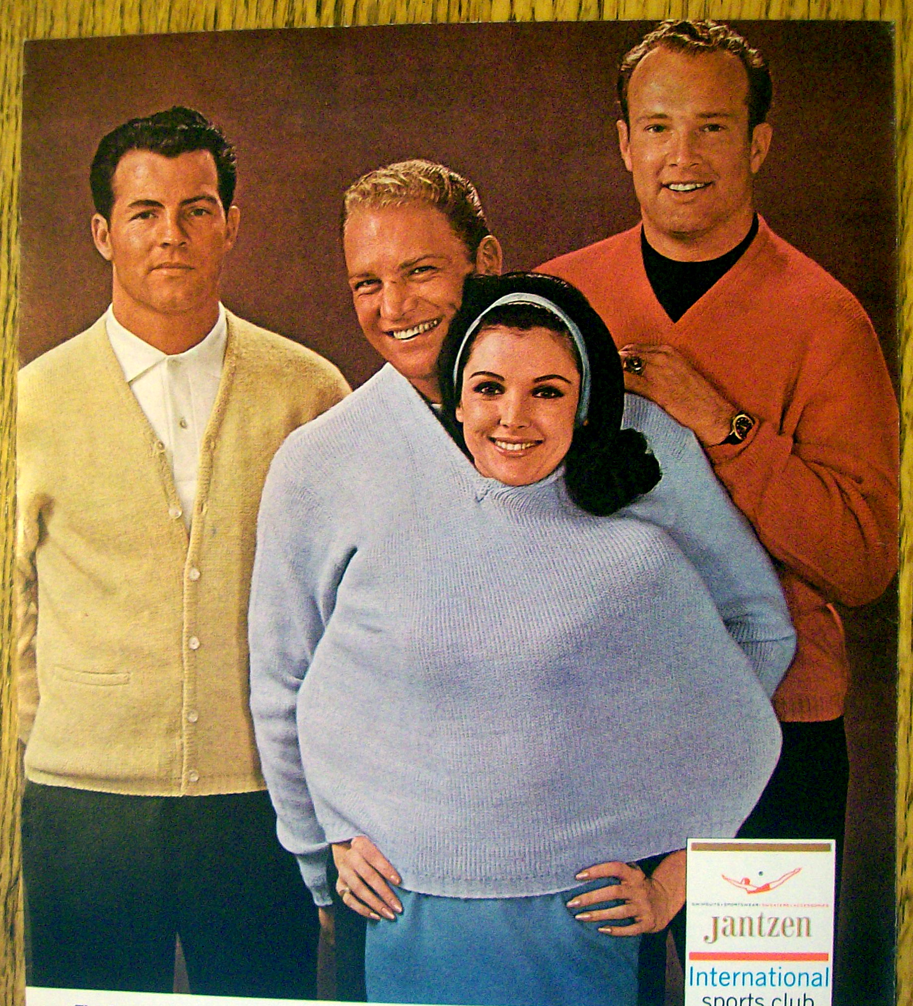 1965 Jantzen with Bobby Hull, Frank Gifford and More