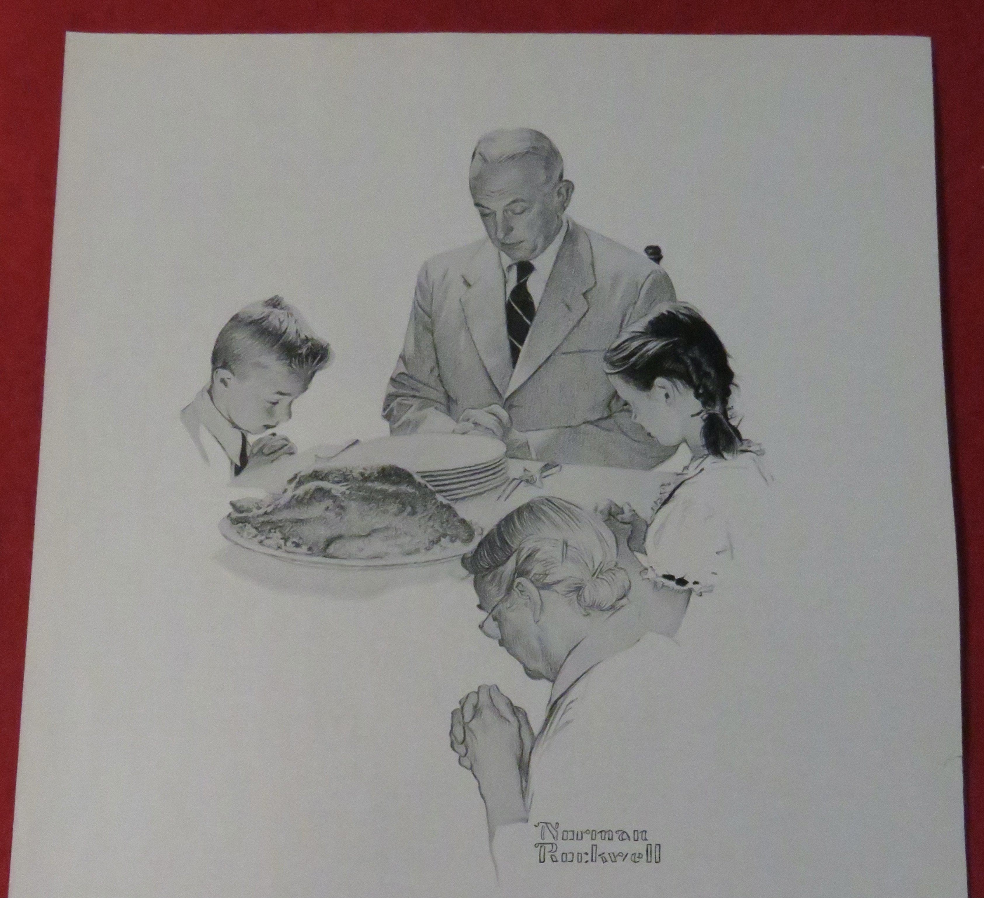 1962 Massachusetts Mutual Life Insurance By N Rockwell