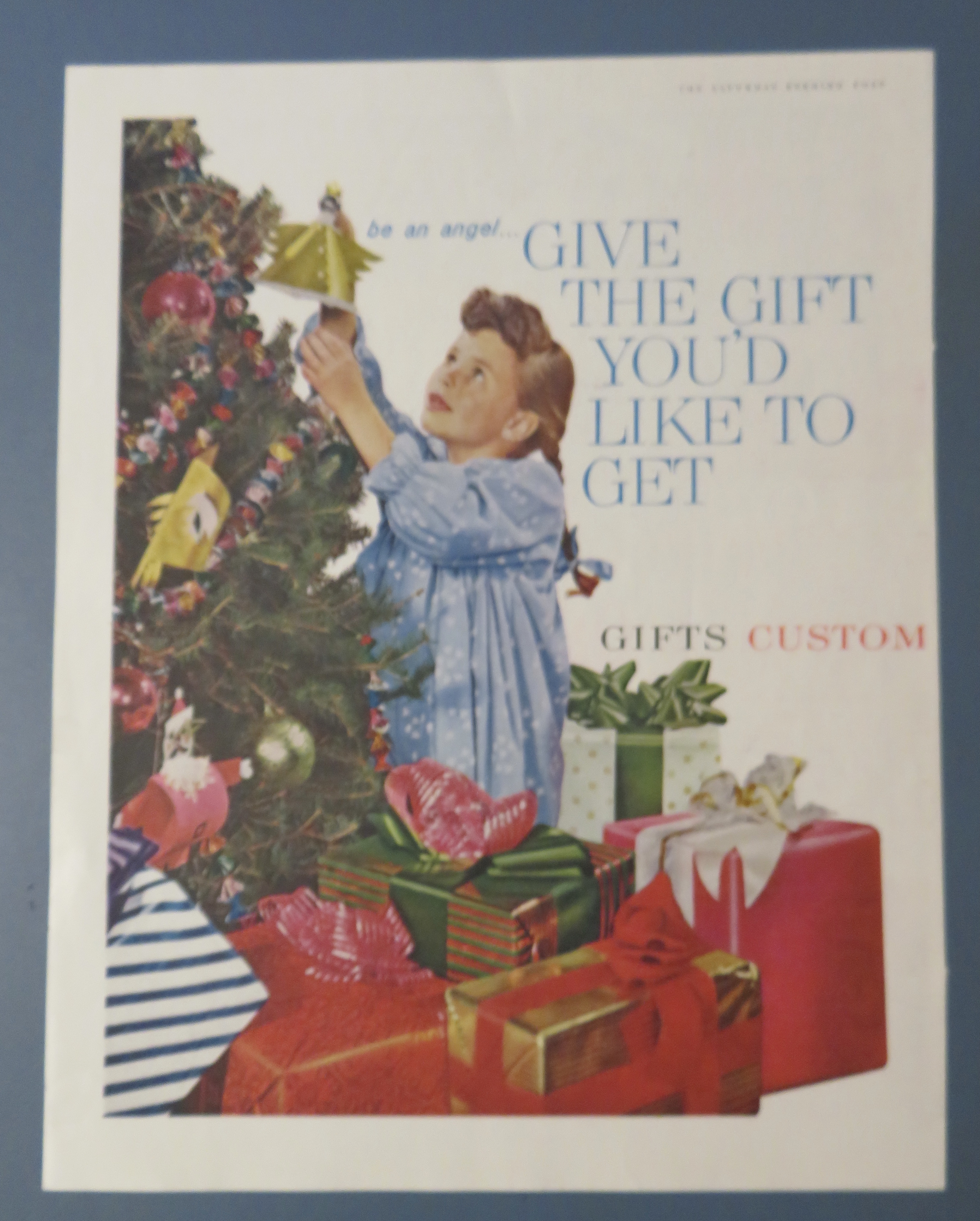 1958 Oster with Gifts Custom Crafted