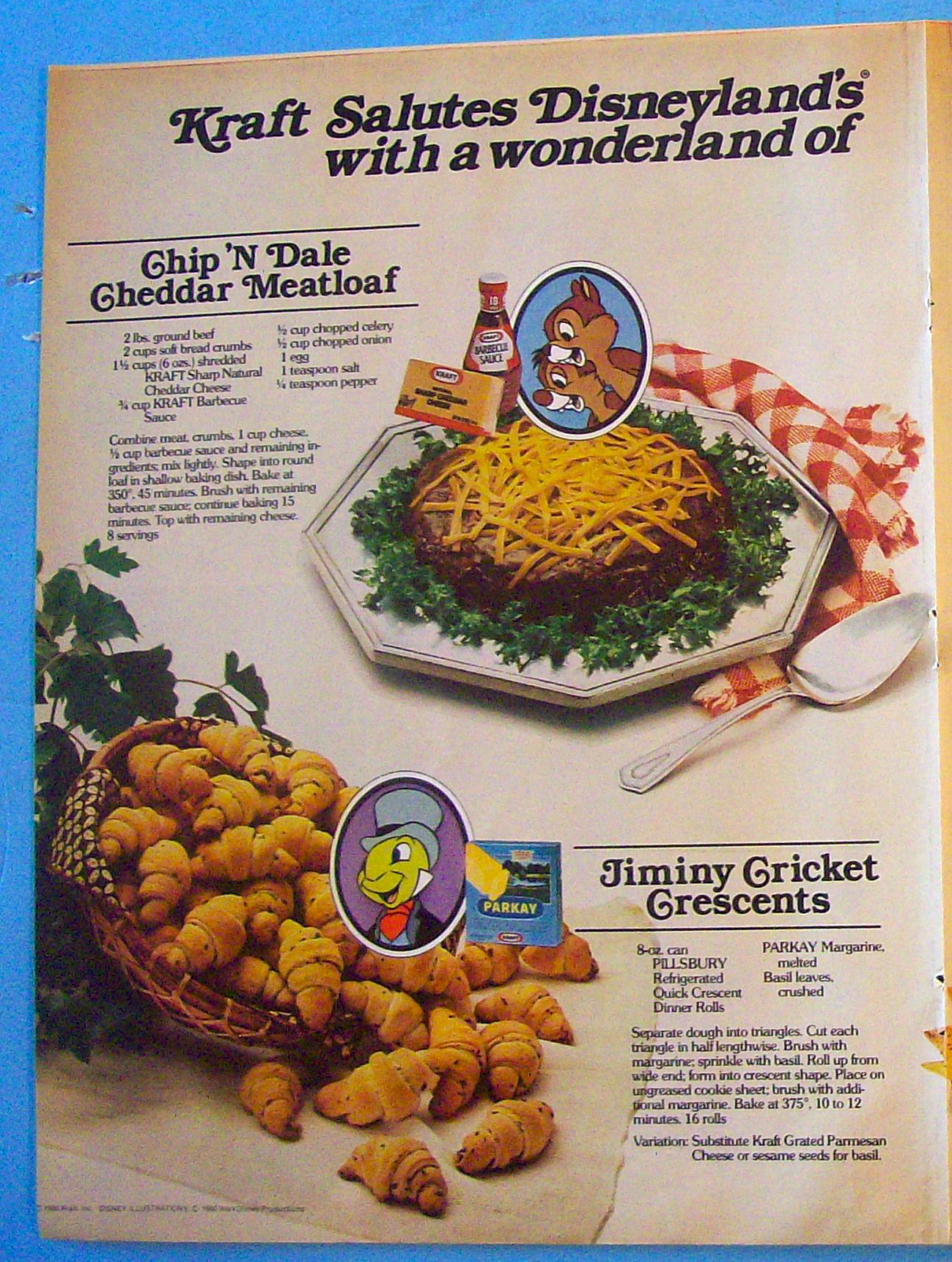 1980 Kraft Foods with Thumper, Tweedie Dee & More