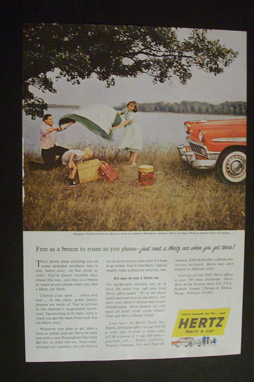 1956  Hertz  Rent  A  Car