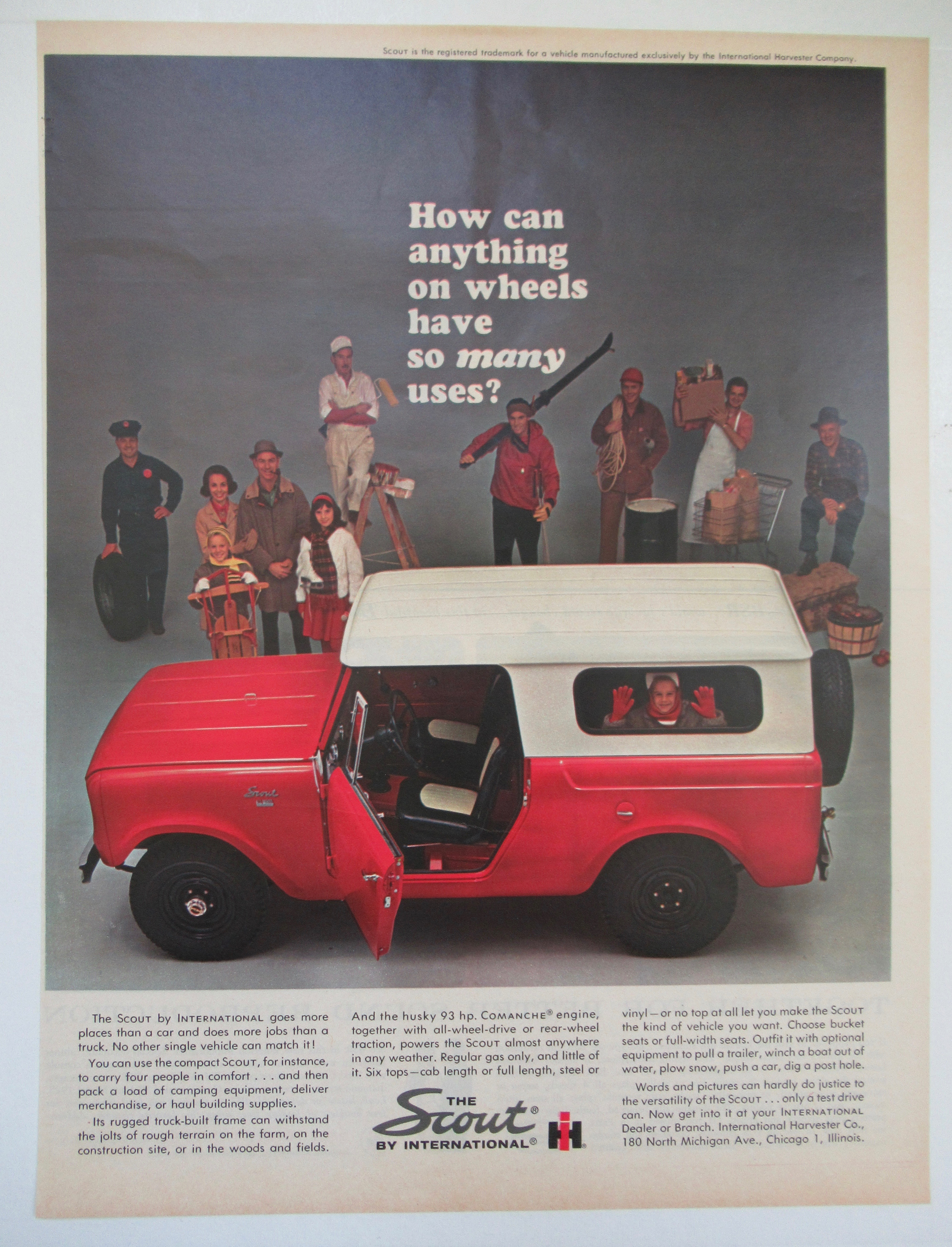 1963 International Scout with the Compact Scout