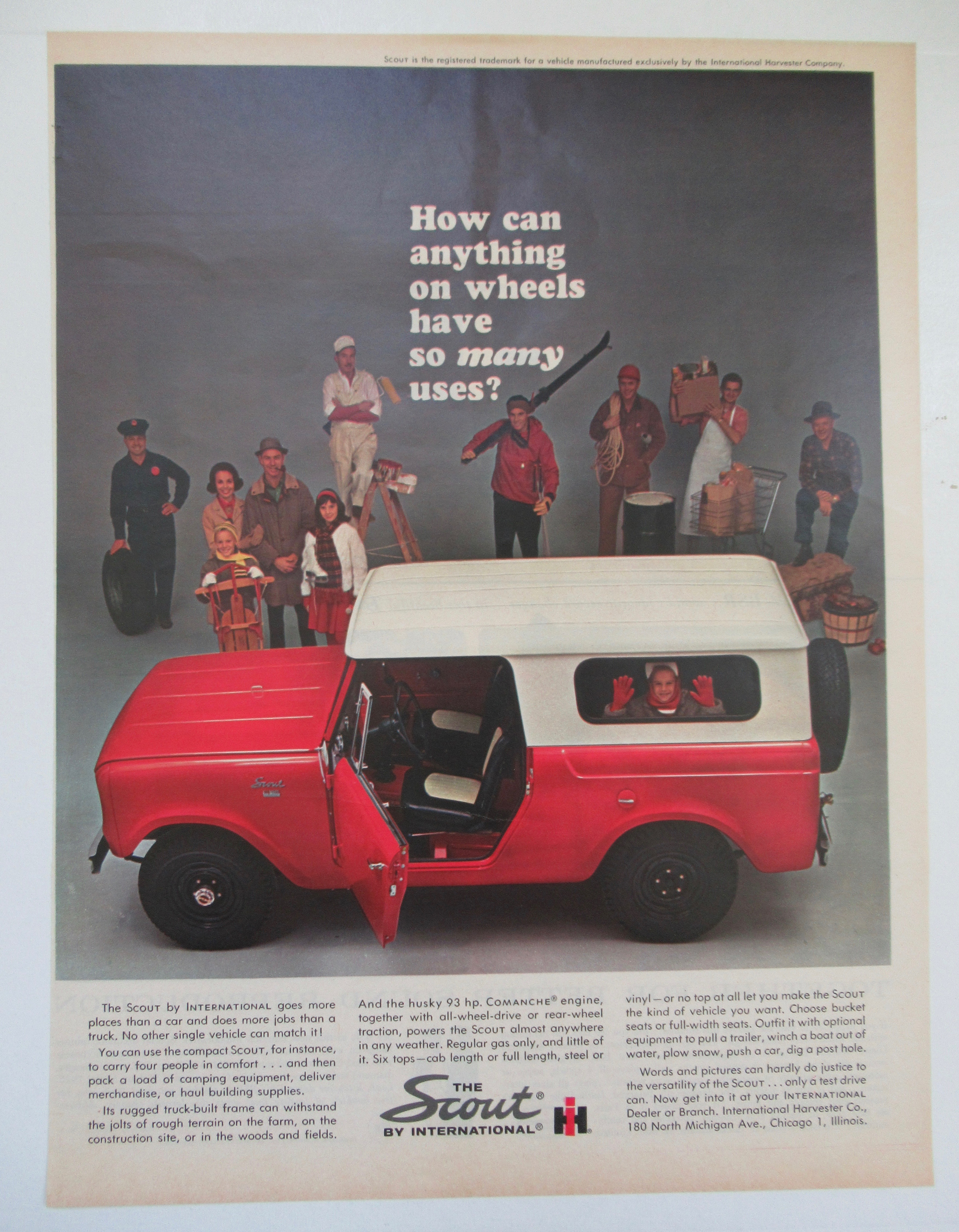 1963 International Scout with the Compact Scout