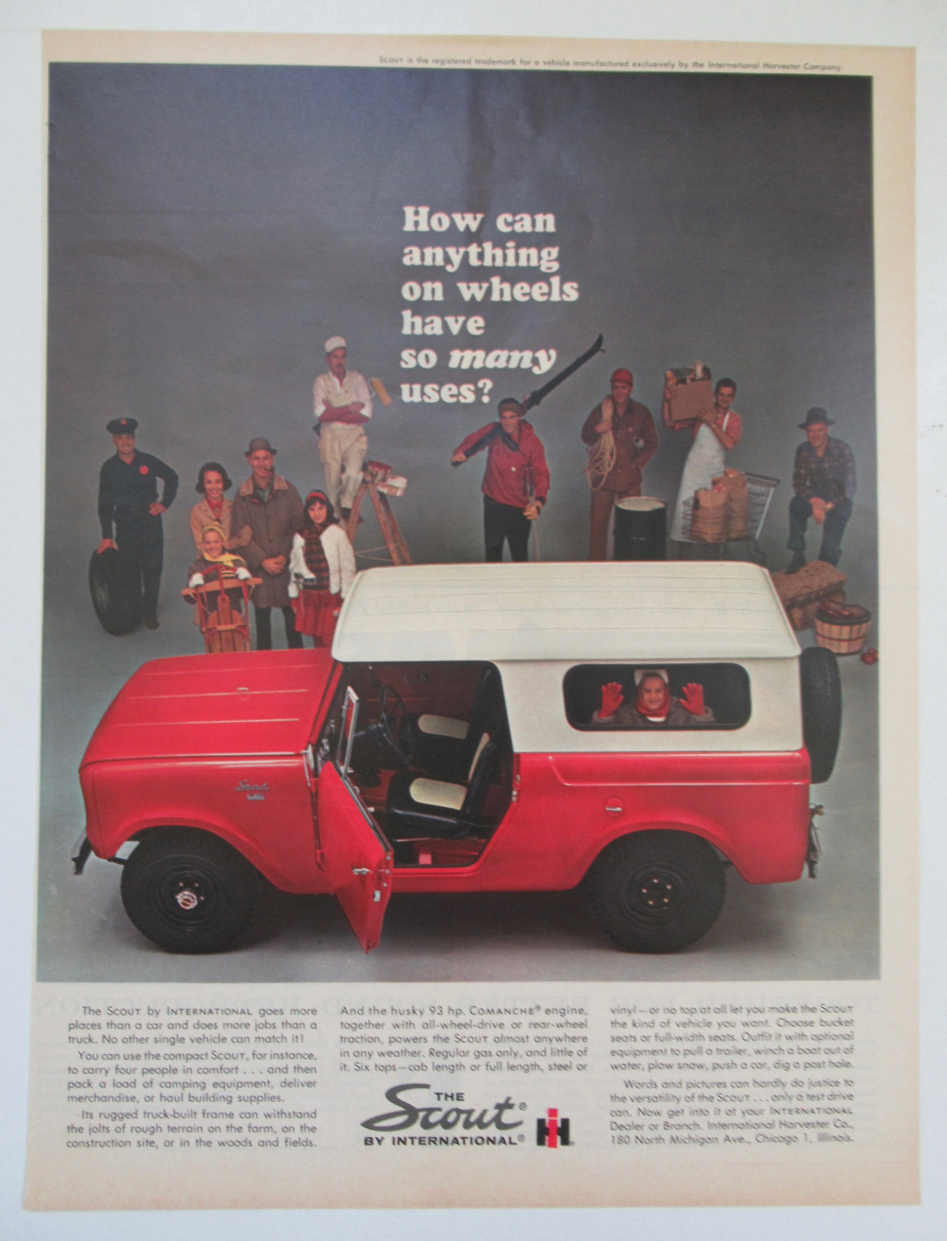 1963 International Scout with the Compact Scout