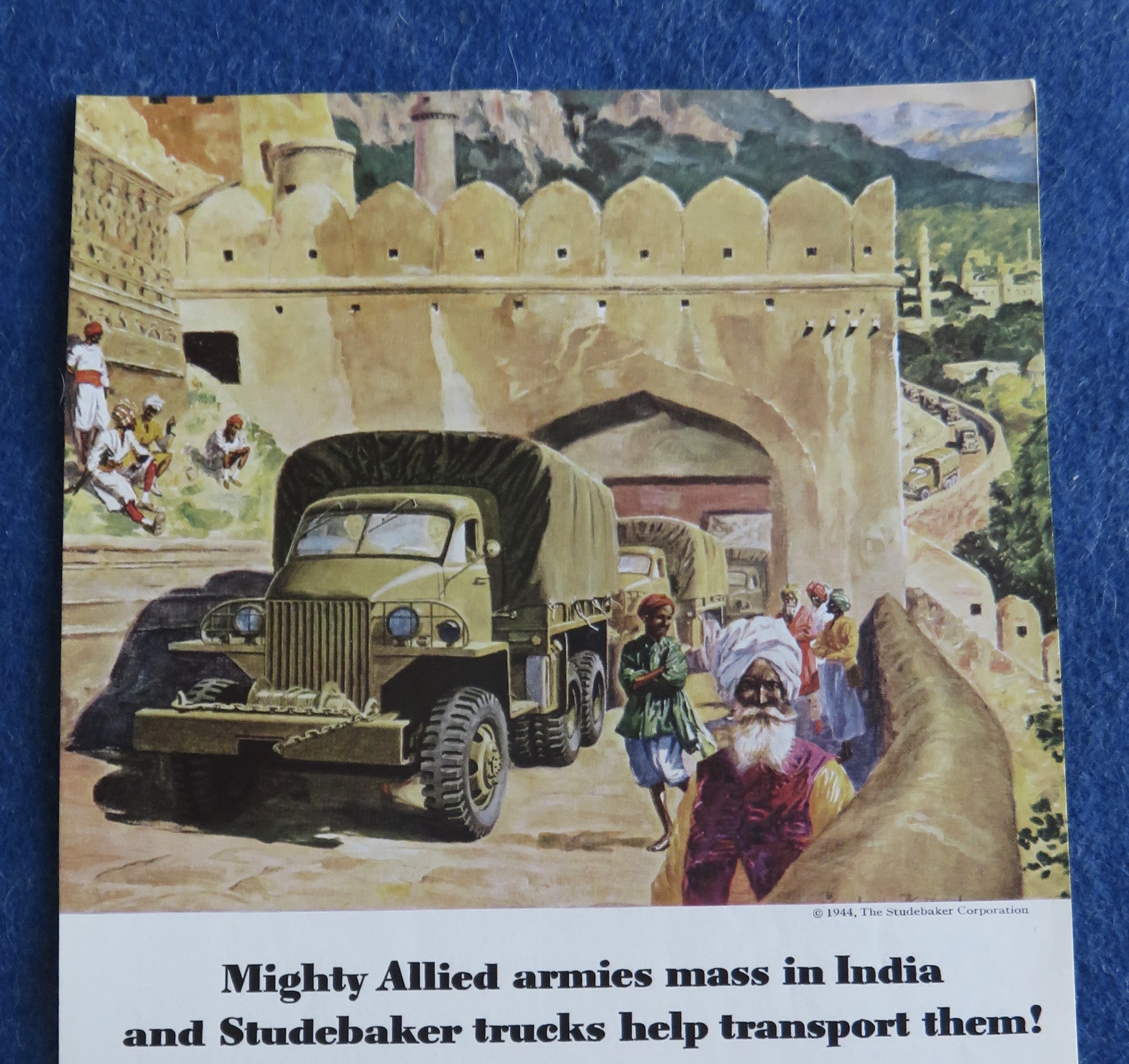 1944 Studebaker with the Mighty Allied Armies