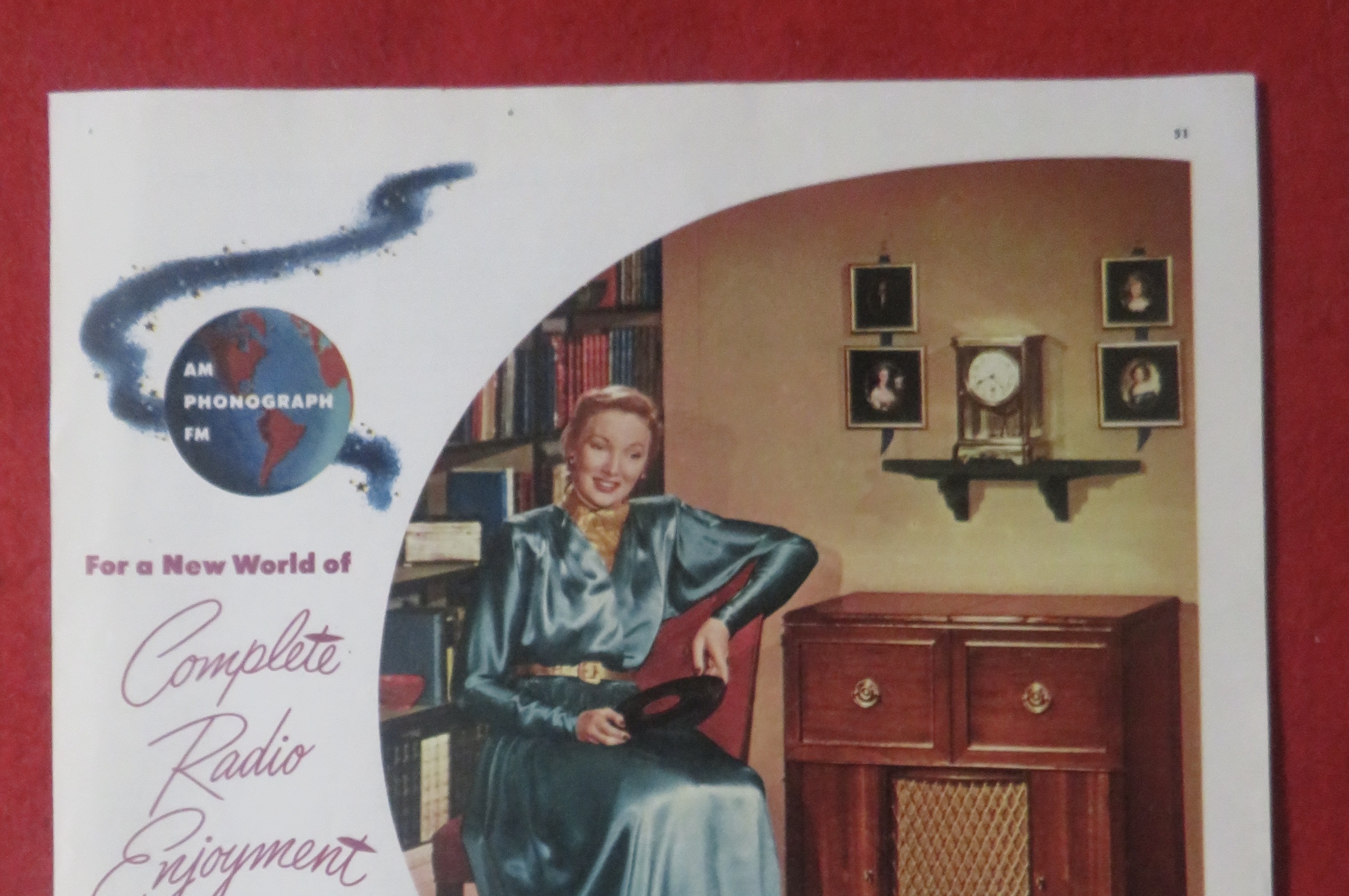 1948 Stewart-Warner Radio with the Mount Vernon Model
